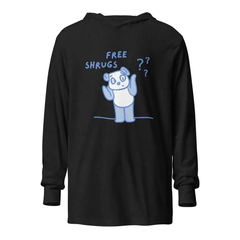 unisex-hooded-long-sleeve-tee-charcoal-black-triblend-front-682e973a03c5c