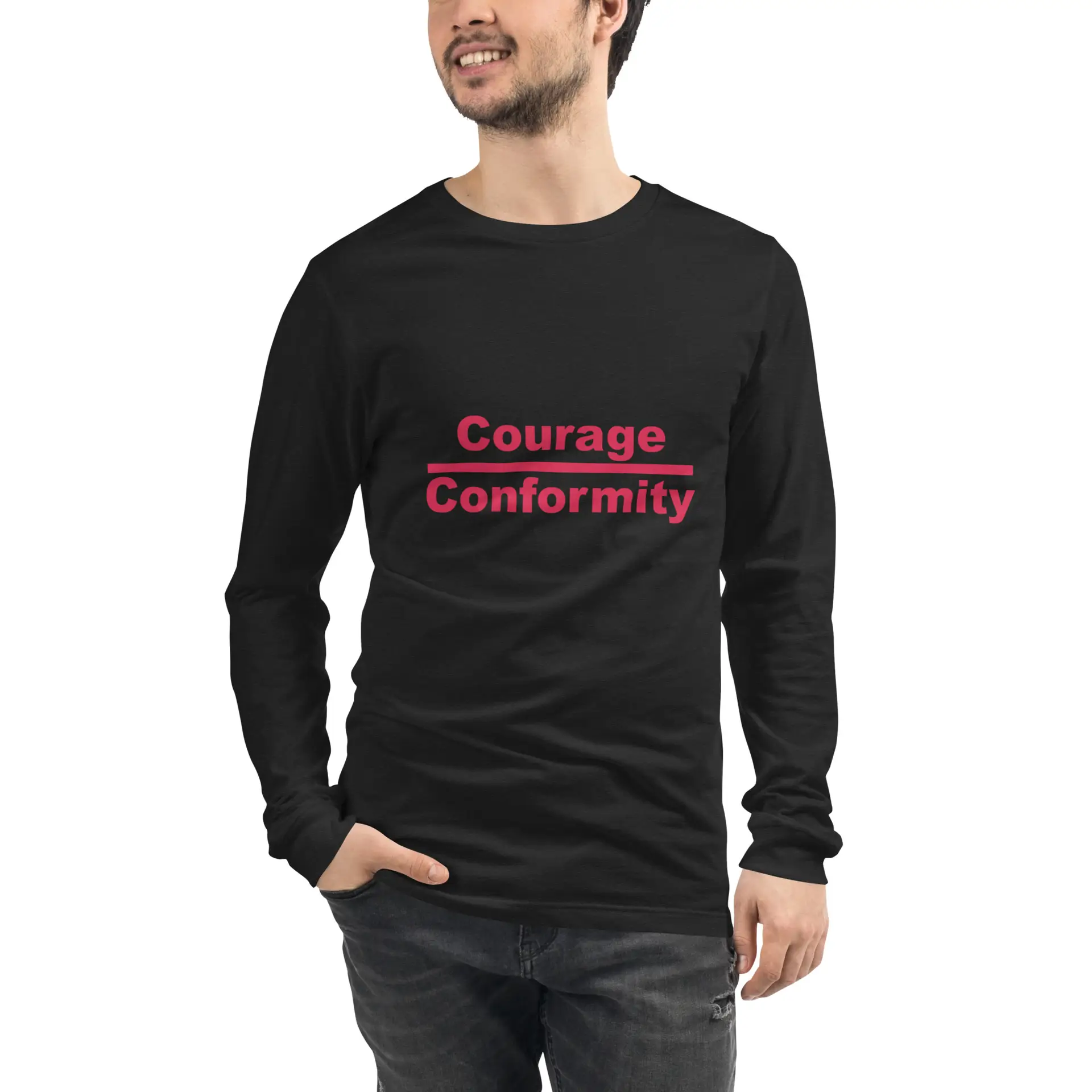 Courage over Conformity Unisex Long Sleeve Tee