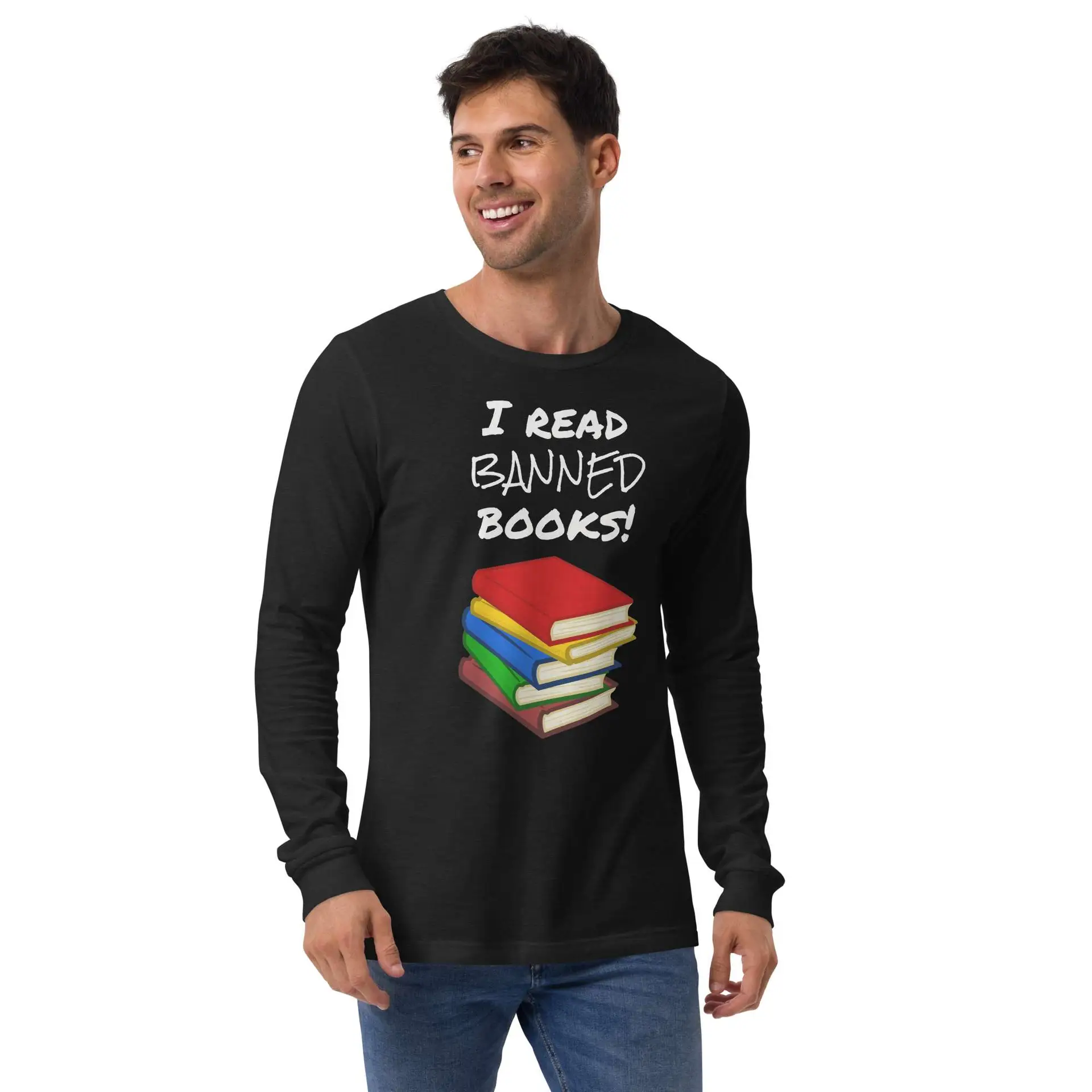 I read banned books Unisex Long Sleeve Tee