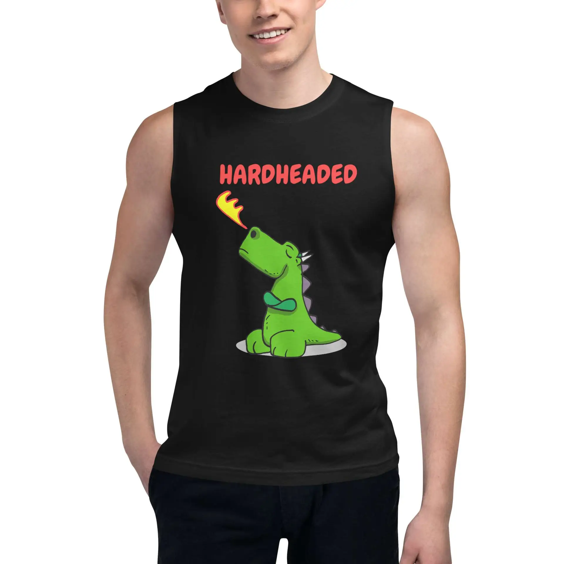 Hardheaded Dragon Muscle Shirt