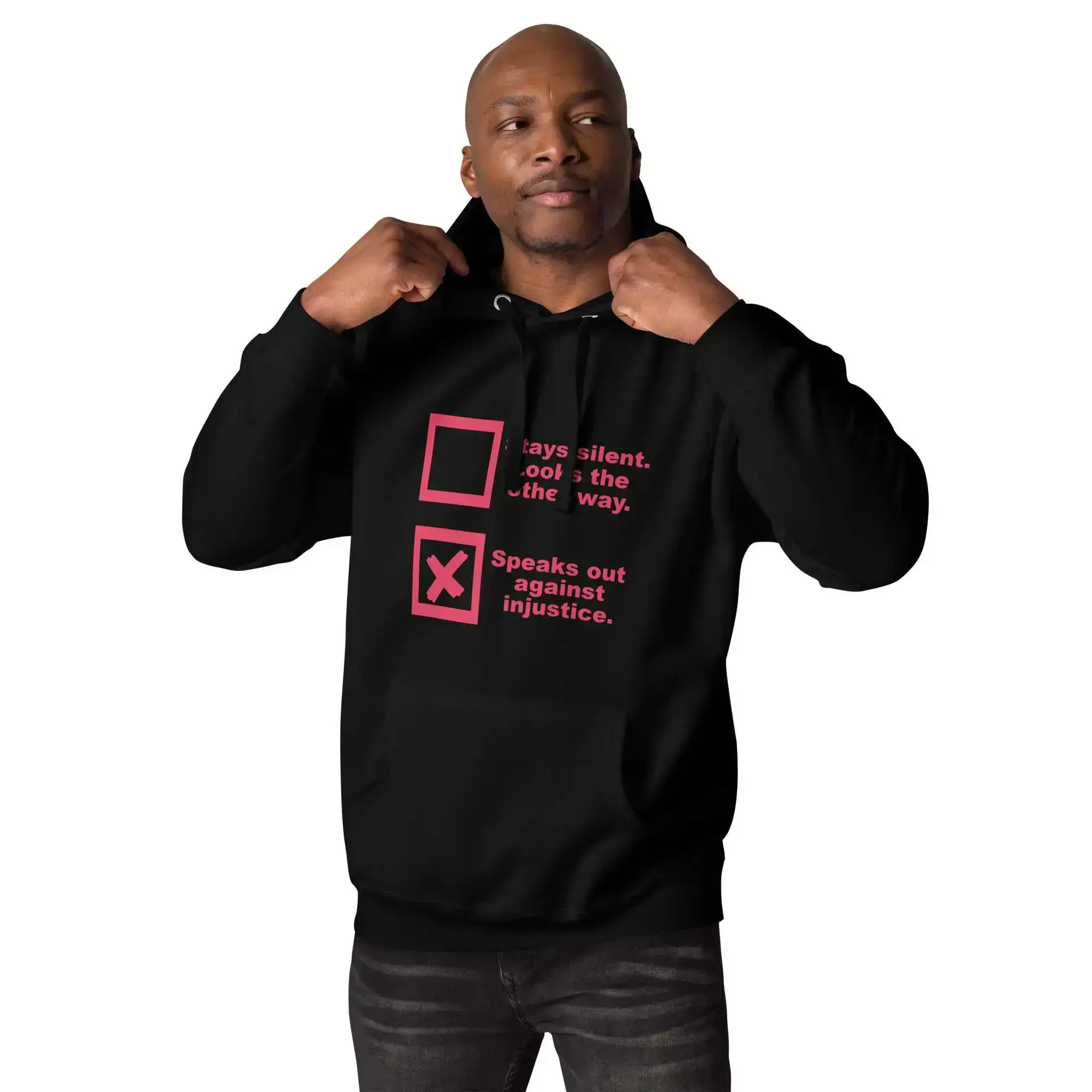 Justice Speaks Unisex Hoodie