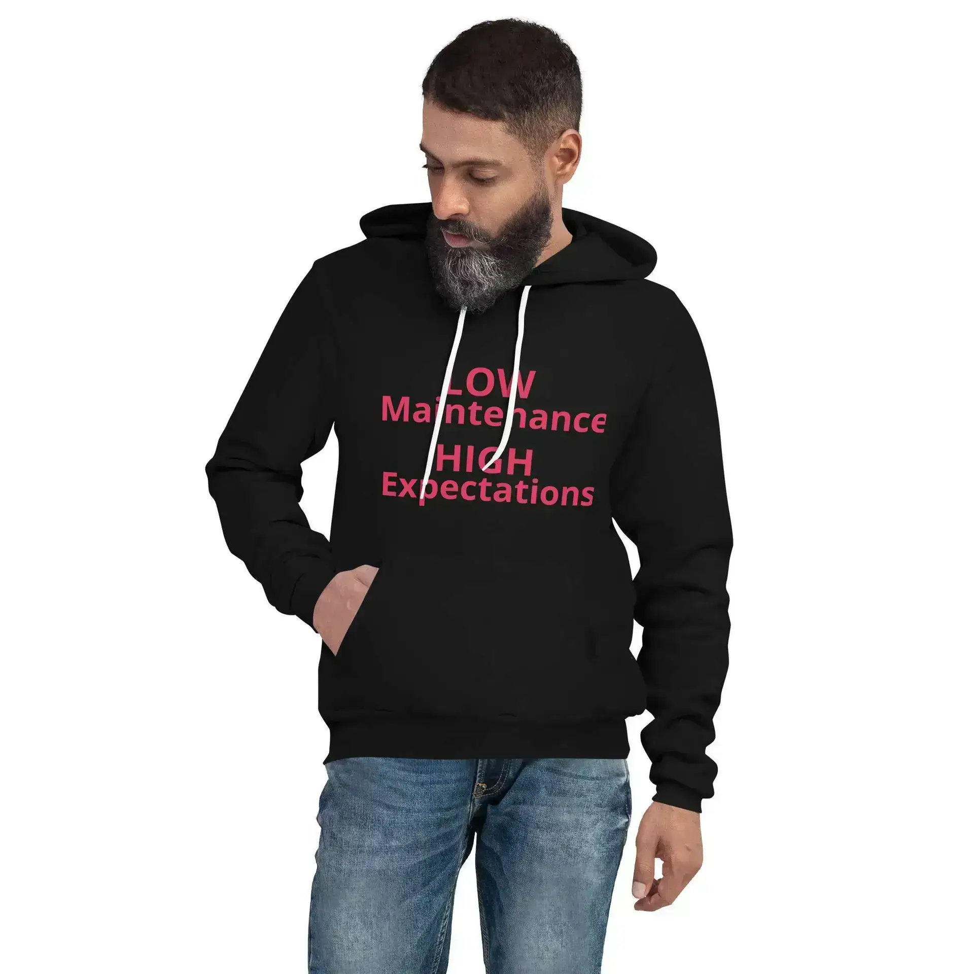 Low Maintenance High Expectations Unisex hoodie