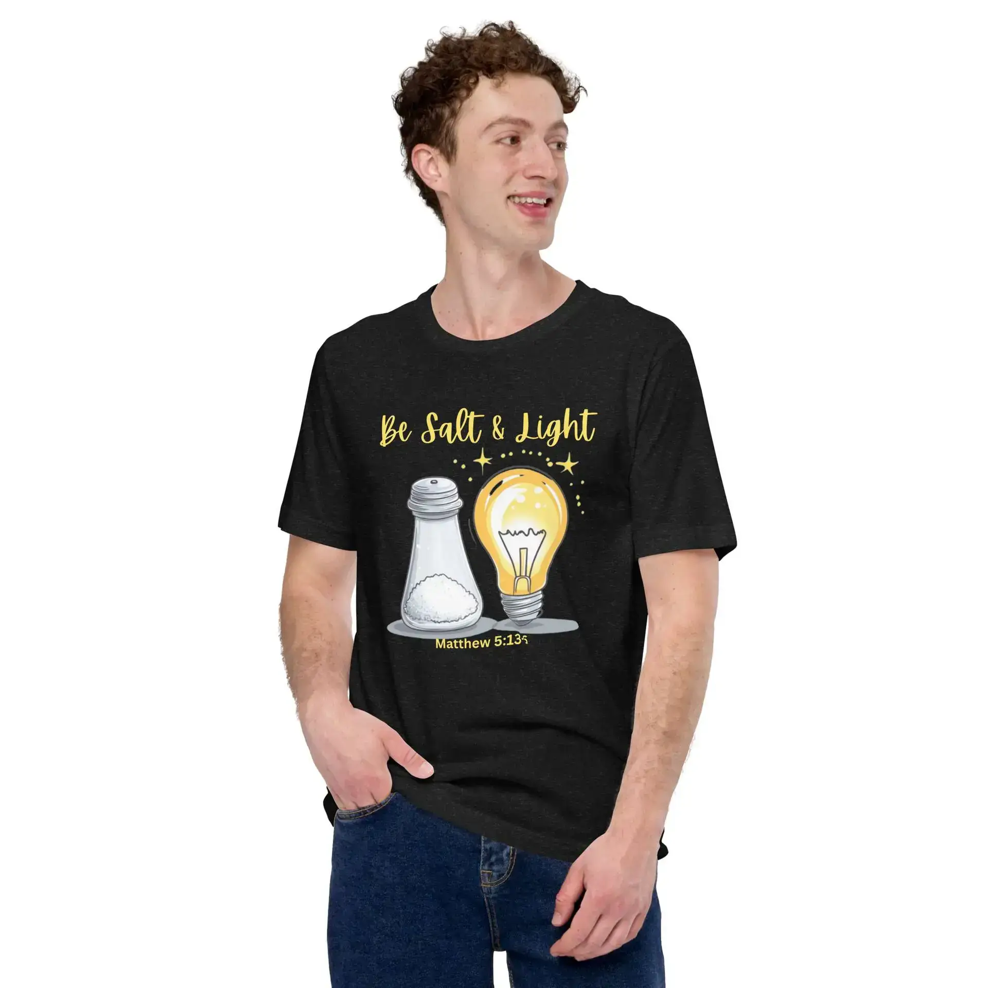 Matthew 5-13-16 Salt & Light Unisex t-shirt