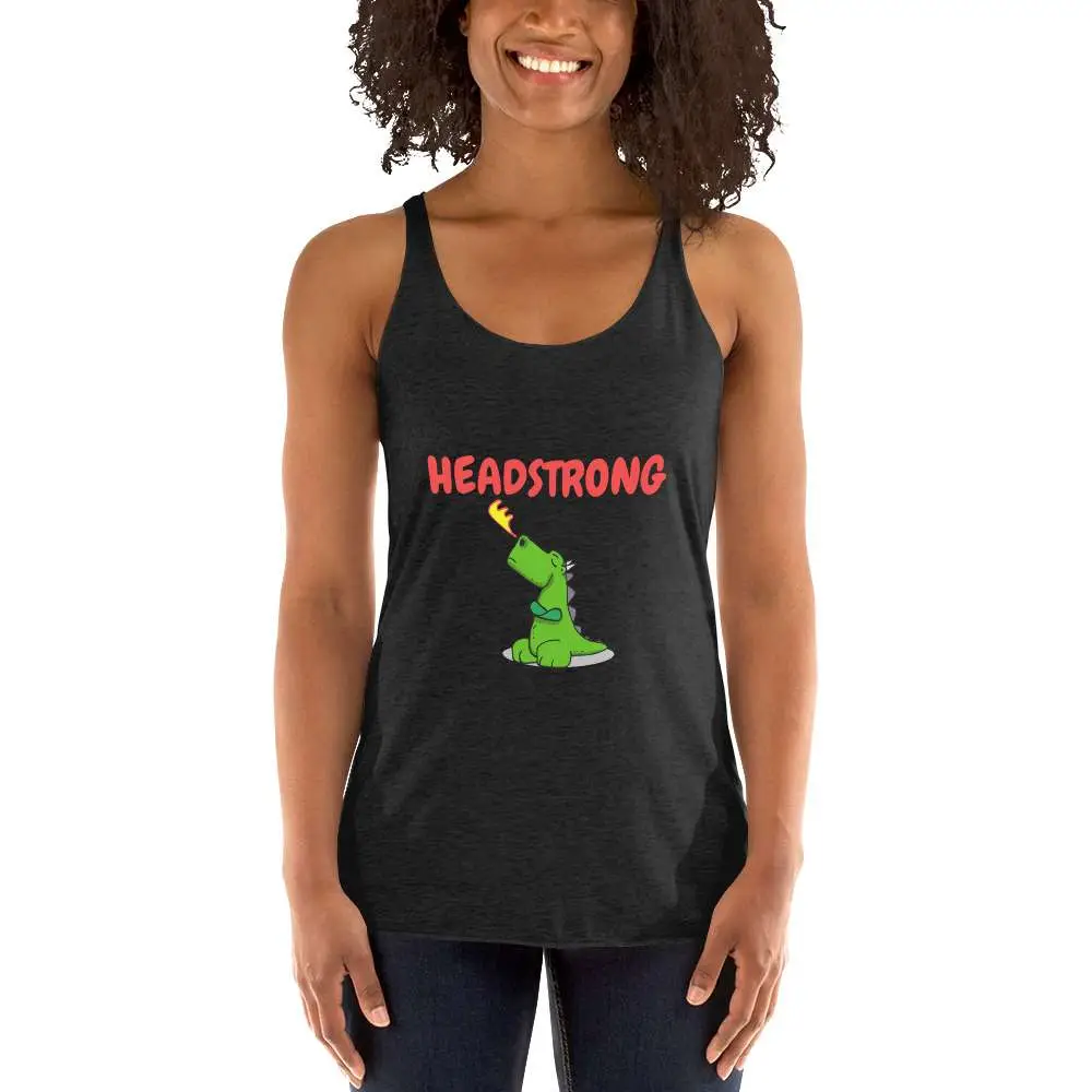 Headstrong Dragon Women's Racerback Tank