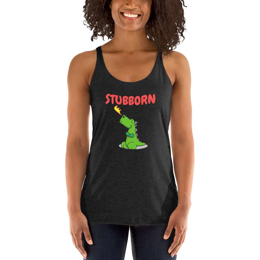 Stubborn Dragon Women's Racerback Tank
