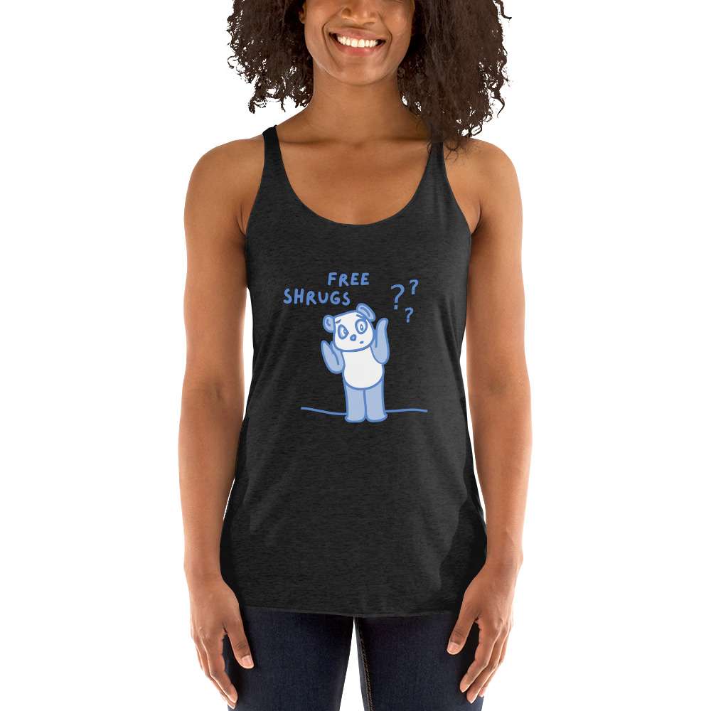 Free Shrugs Women's Racerback Tank