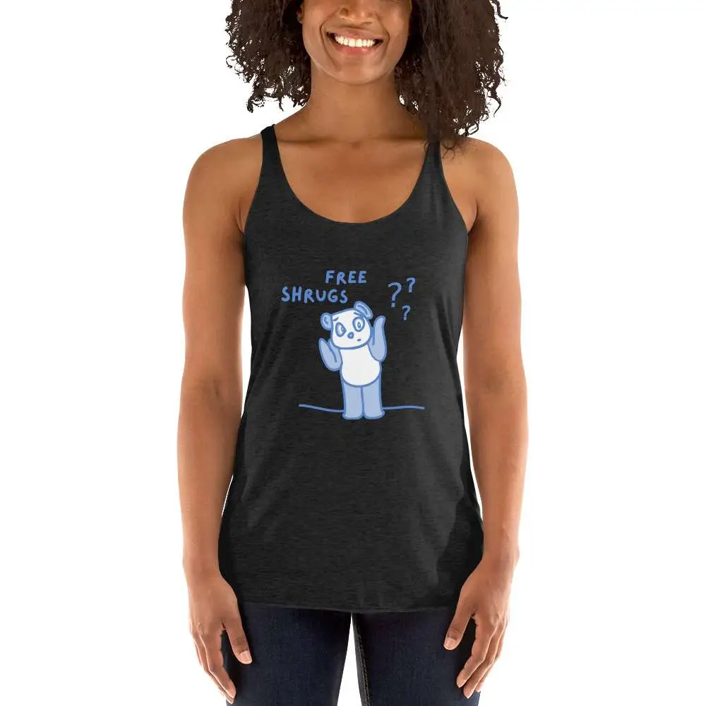 Free Shrugs Women's Racerback Tank