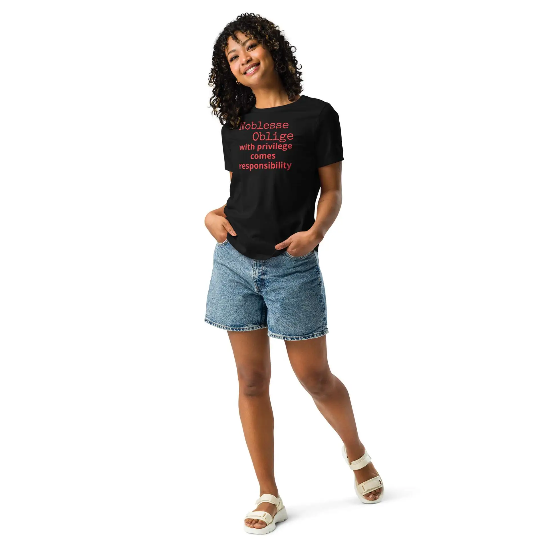 Noblesse Oblige Women's Relaxed T-Shirt