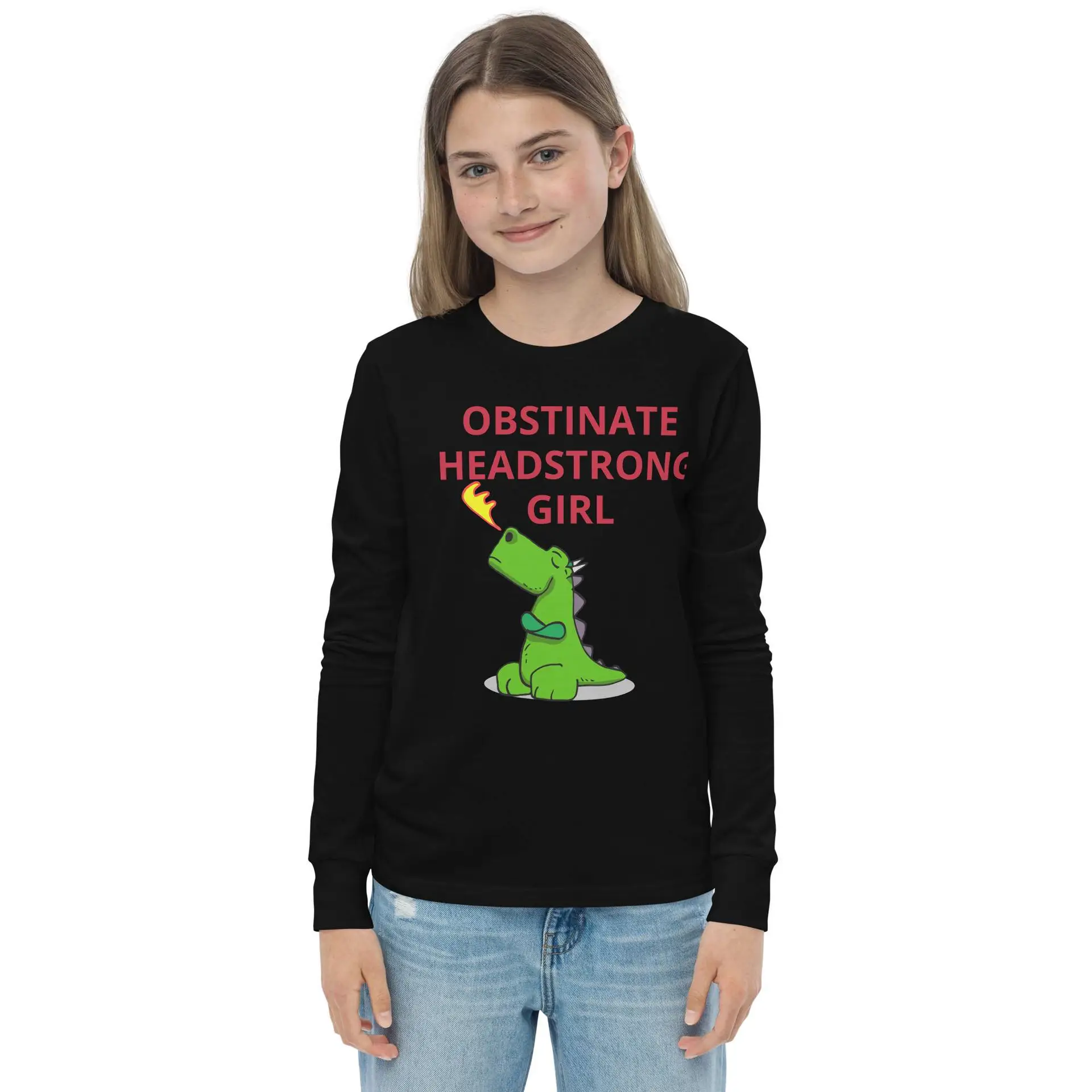 Obstinate Headstrong Girl Youth long sleeve tee
