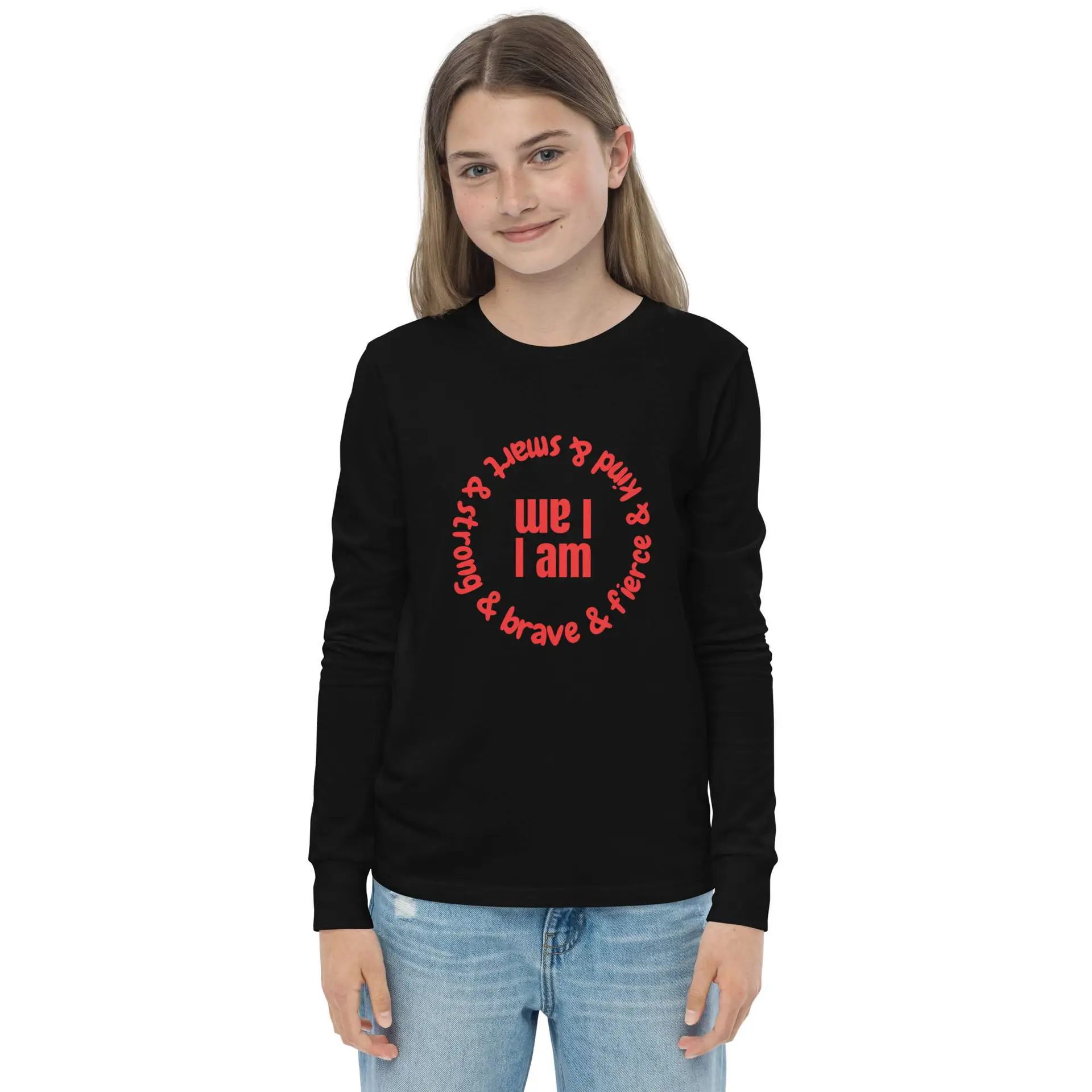 I am Youth long sleeve tee