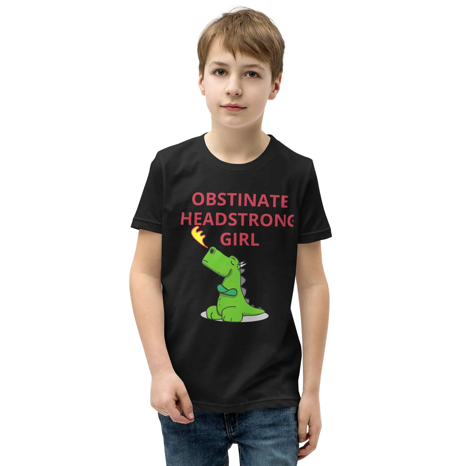 Obstinate Headstrong Girl Youth Short Sleeve T-Shirt