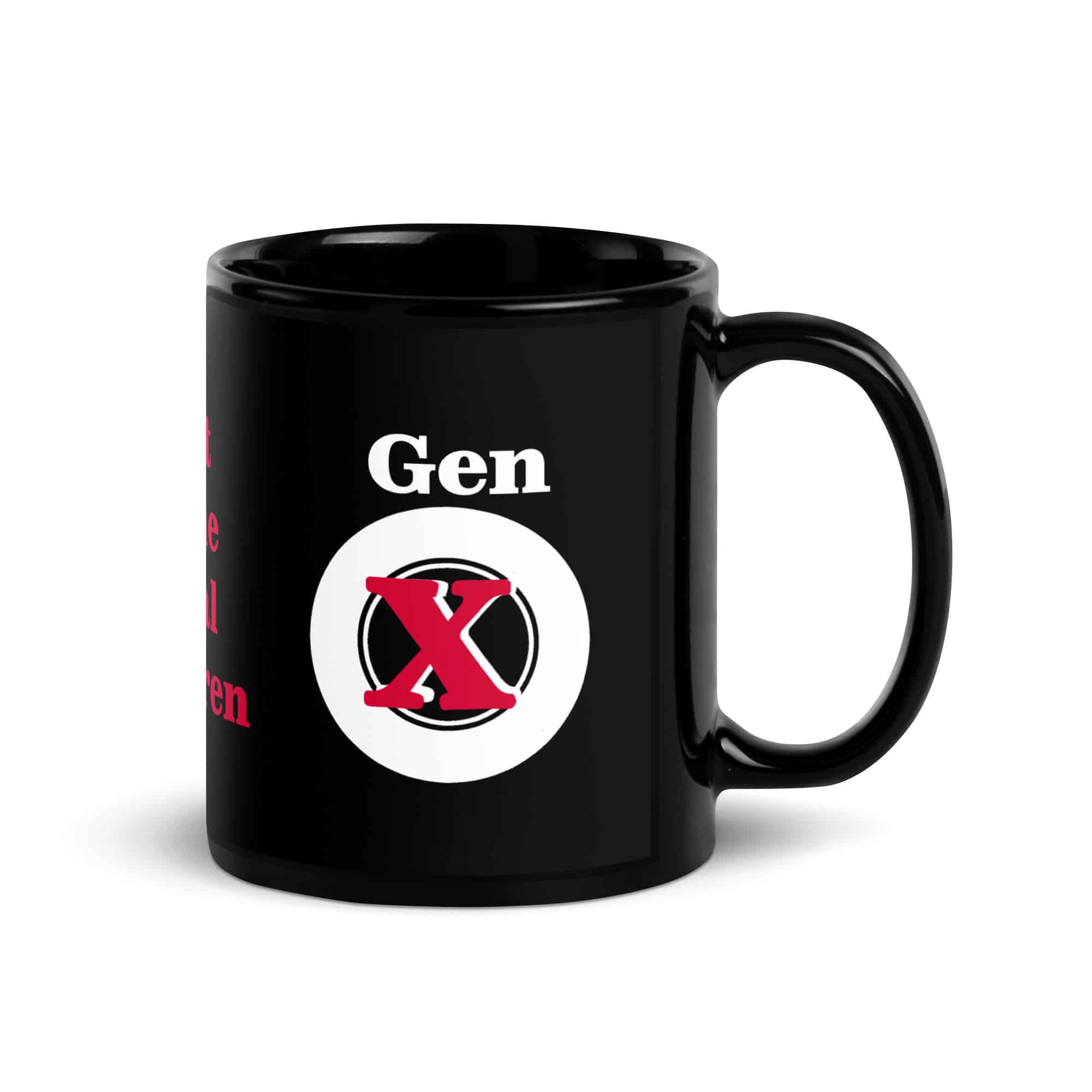 Gen X, Last of the Feral Children (v1) Black Glossy Mug