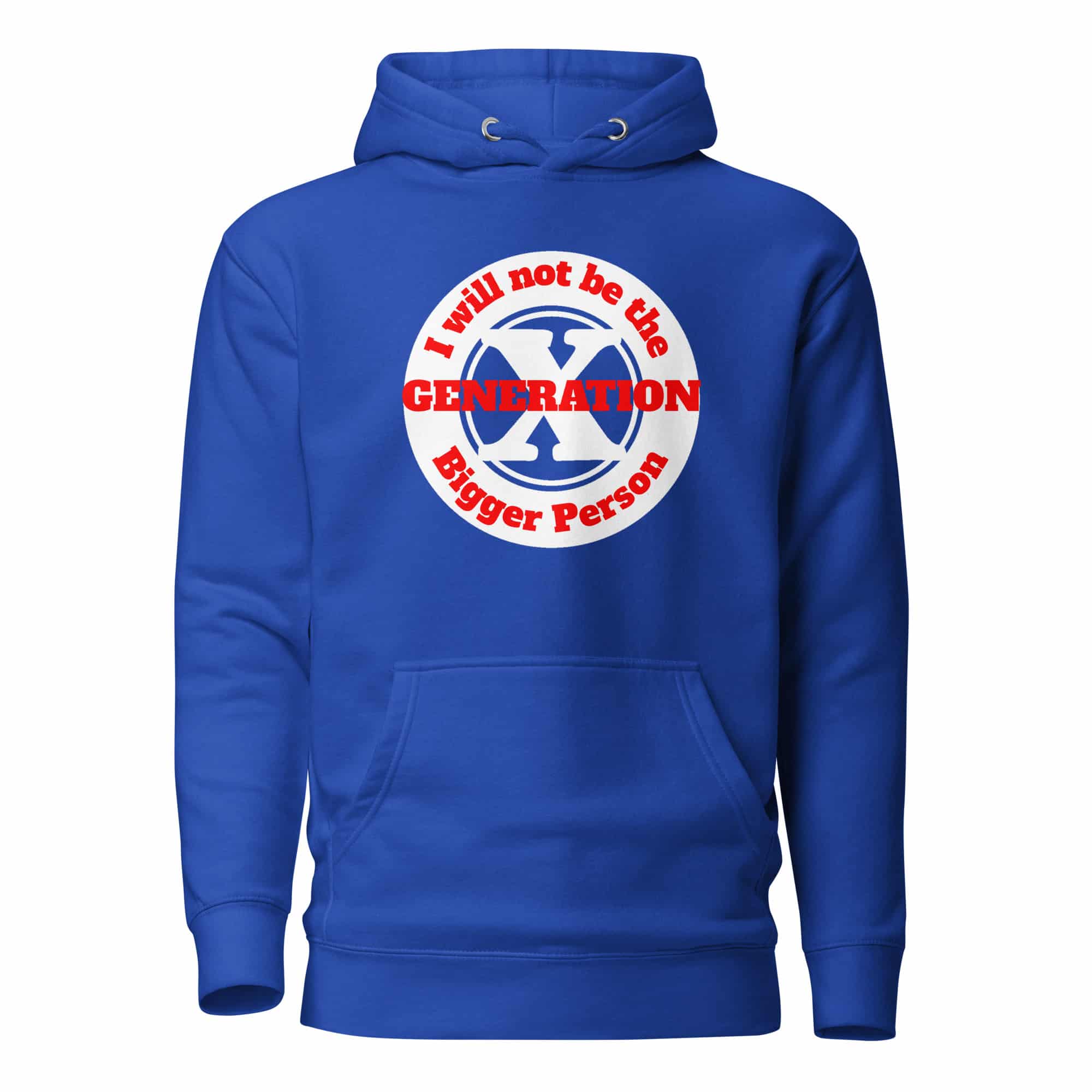 Gen X, Not the Bigger Person (v1) Cotton Heritage Unisex Hoodie