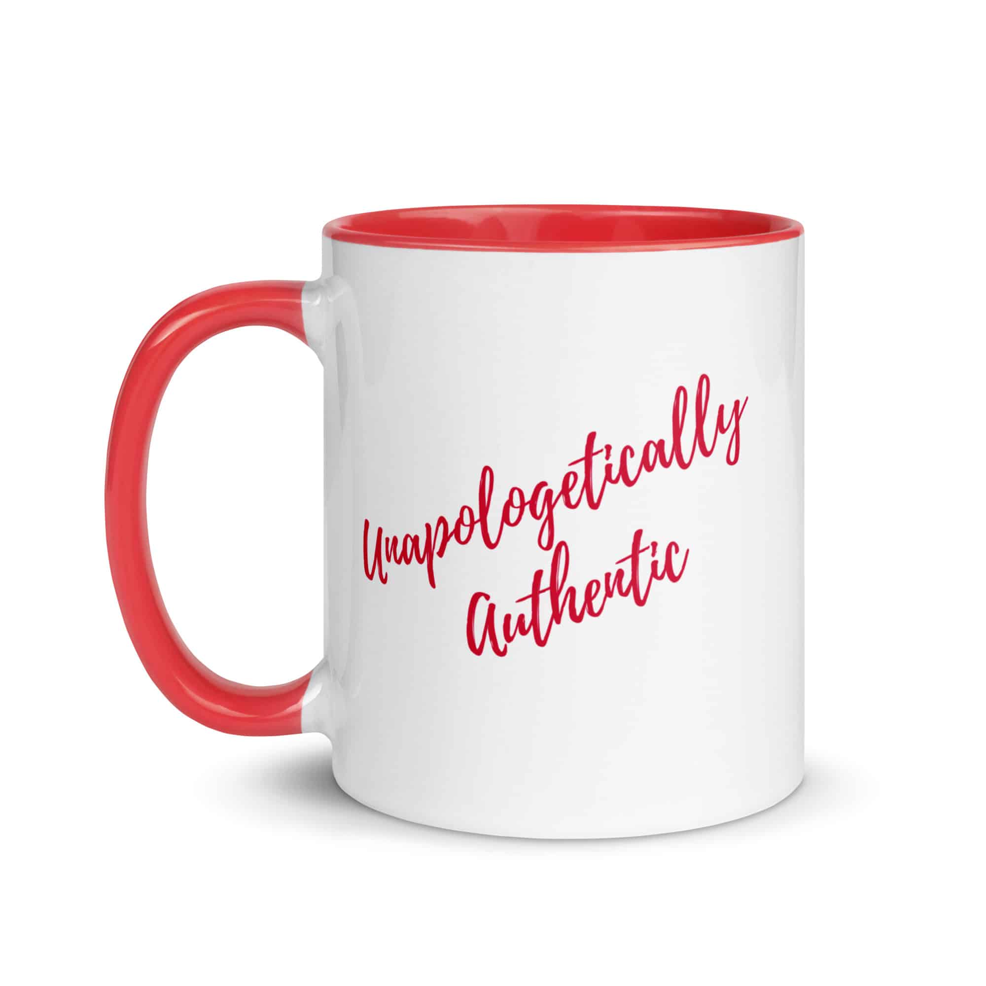 Unapologetically Authentic Mug with Color Inside