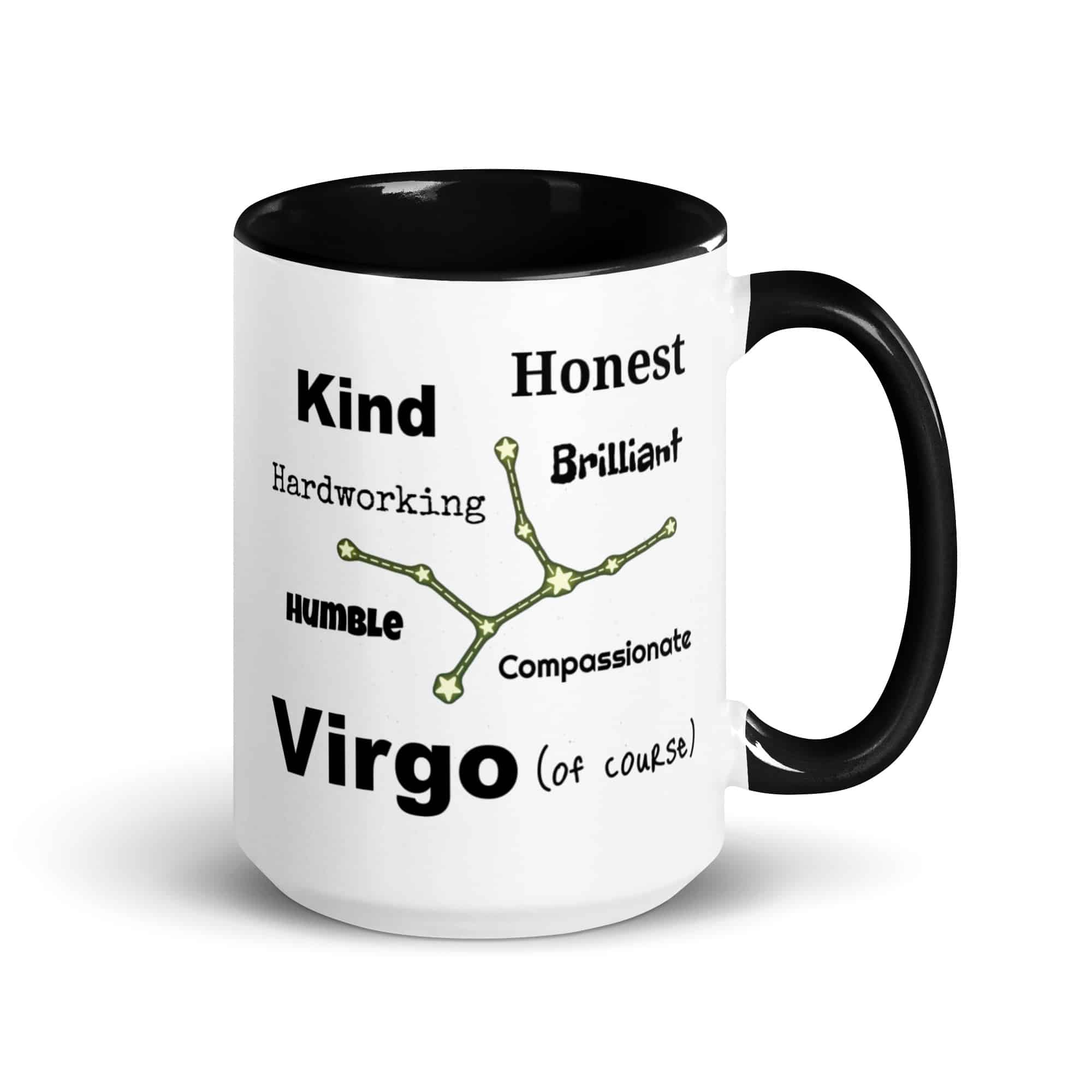 Virgo Of Course Mug with Color Inside