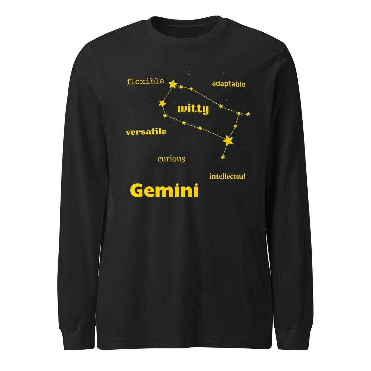Gemini the Twins Unisex Long Sleeve Tee