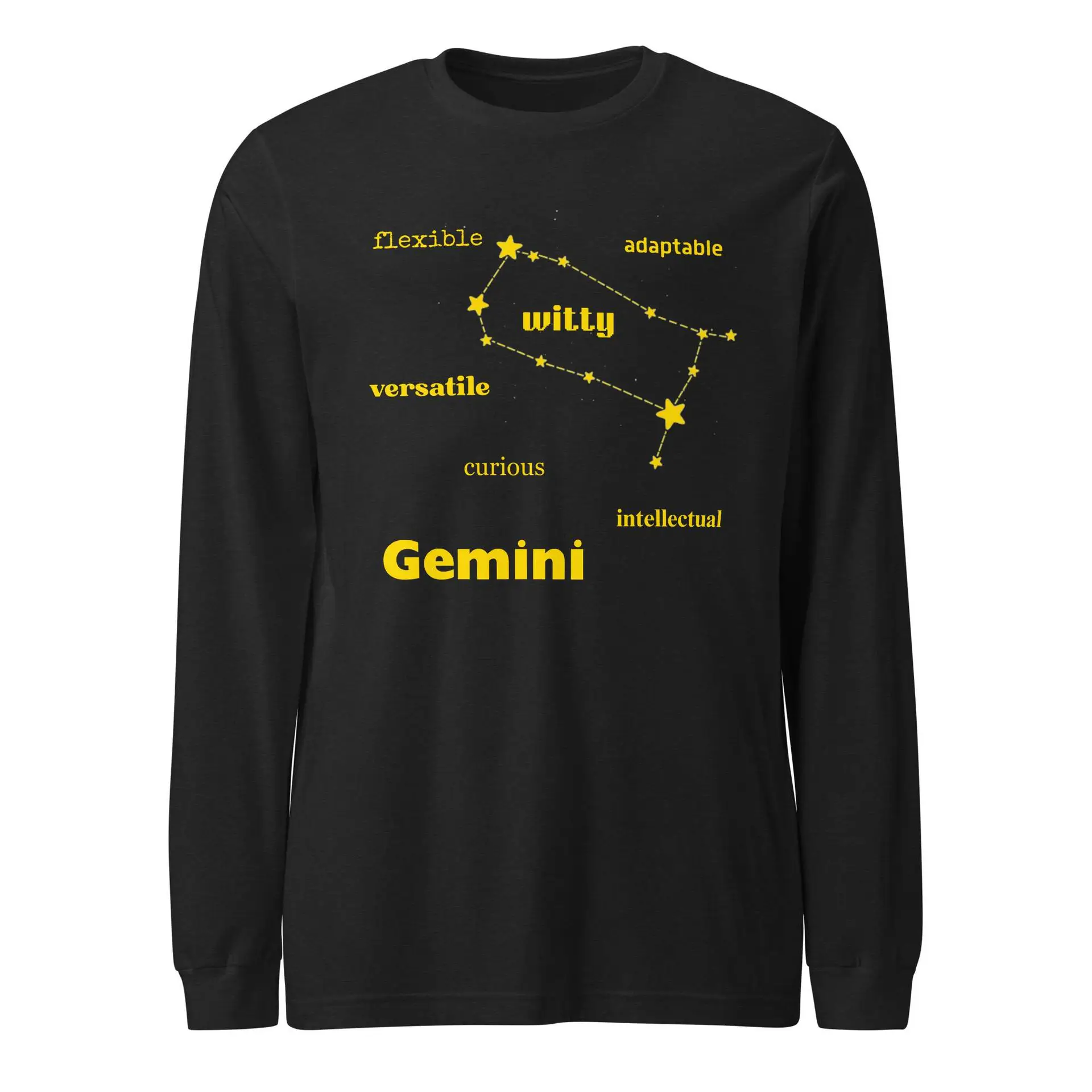 Gemini the Twins Unisex Long Sleeve Tee