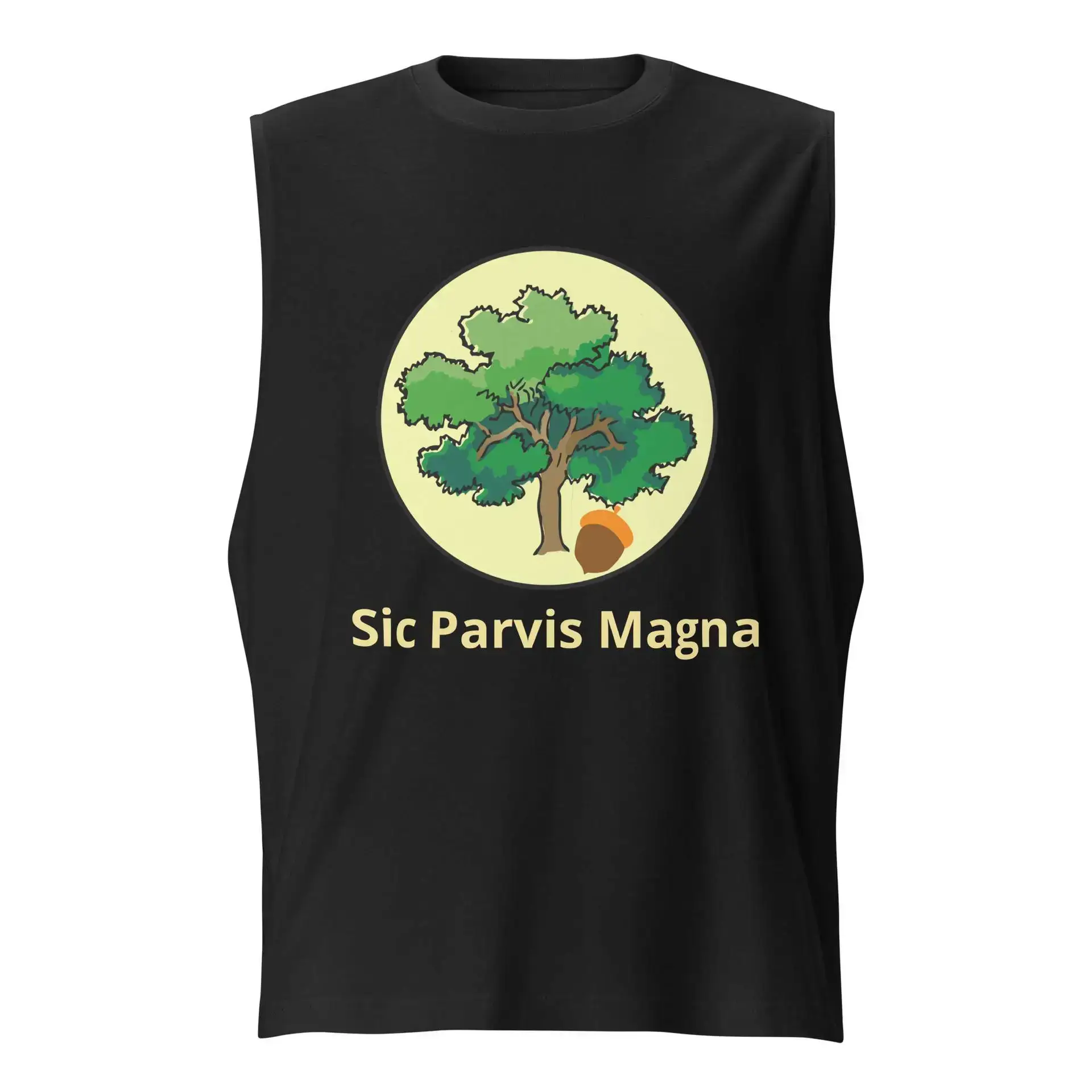 Sic Parvis Magna Muscle Shirt