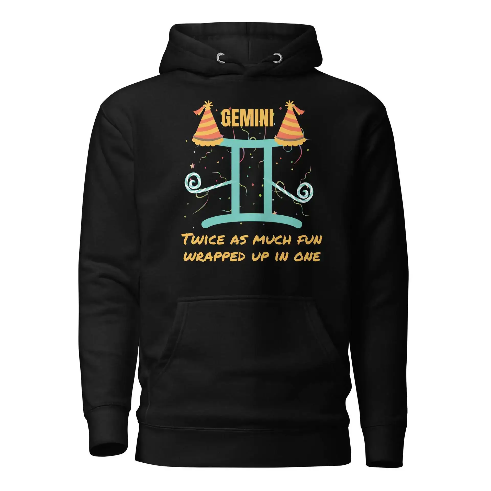 Gemini Twice as Much Fun Unisex (CH) Hoodie