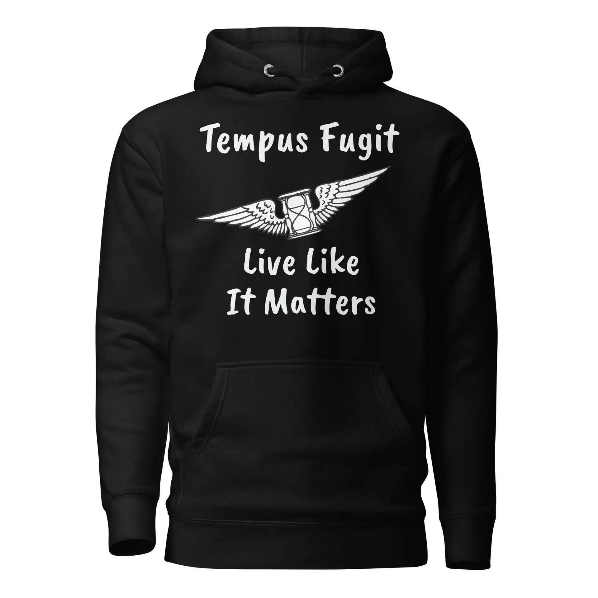 Tempus Fugit Live Like It Matters Unisex Hoodie
