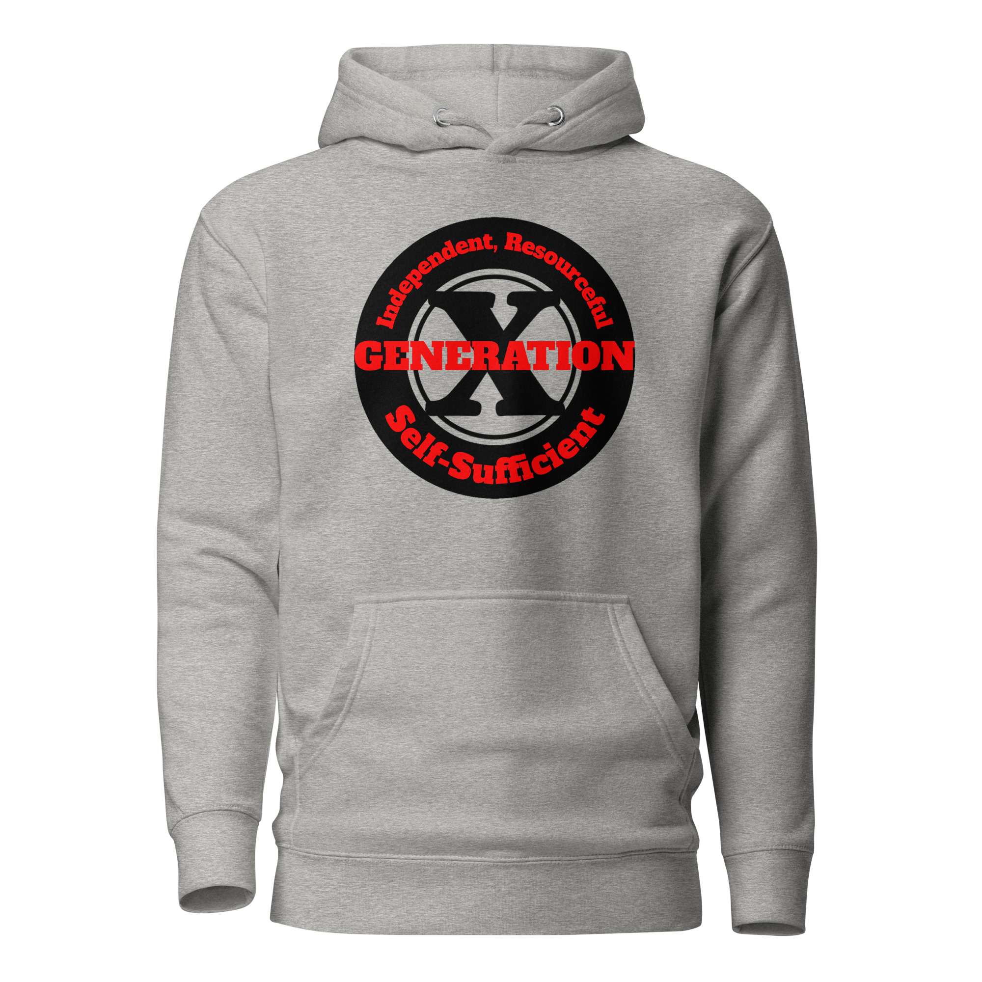 Gen X, Independent, Resourceful, Self-Sufficient (v2) Unisex Hoodie