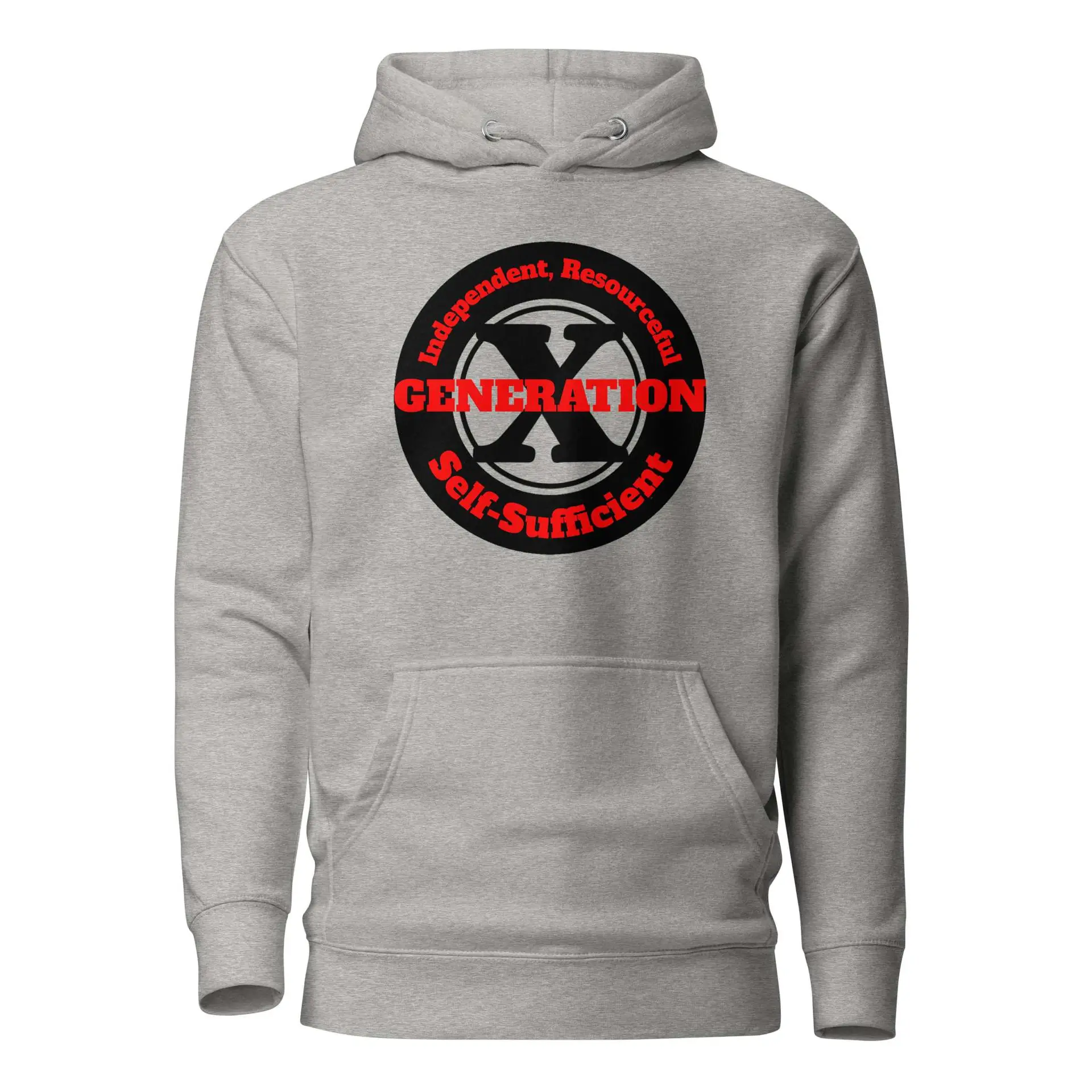 Gen X, Independent, Resourceful, Self-Sufficient (v2) Unisex Hoodie