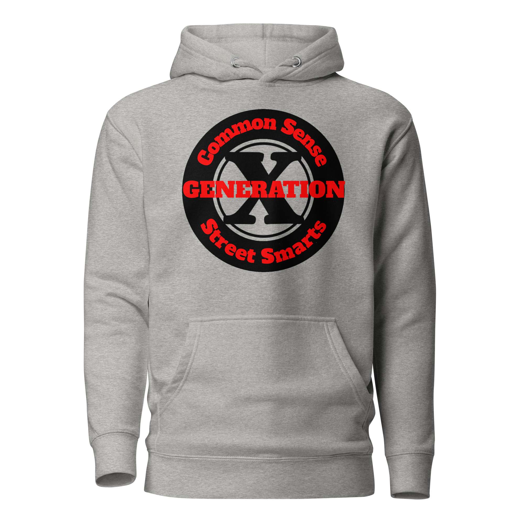 Gen X, Common Sense, Street Smarts (v2) Unisex Cotton Heritage Hoodie