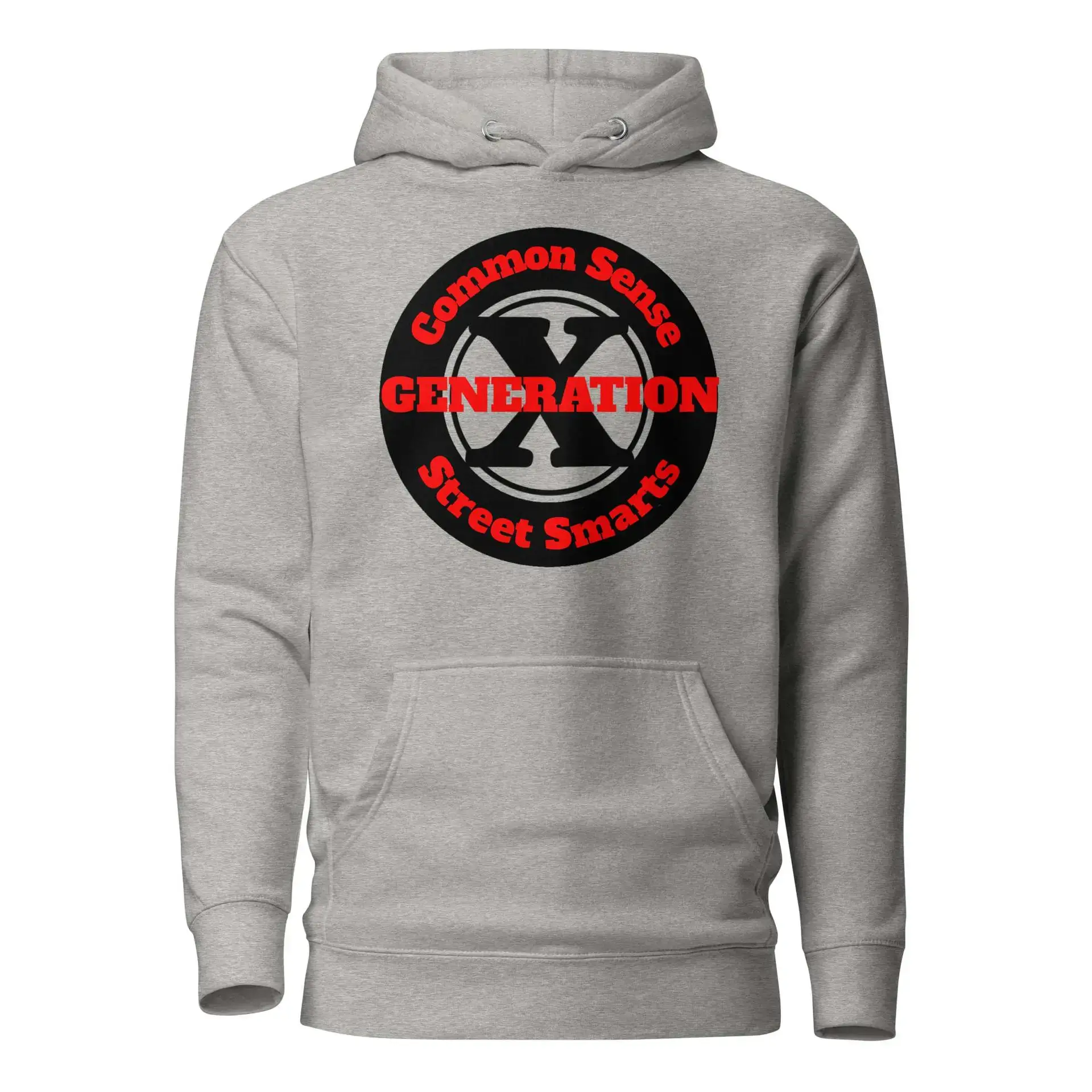 Gen X, Common Sense, Street Smarts (v2) Unisex Cotton Heritage Hoodie