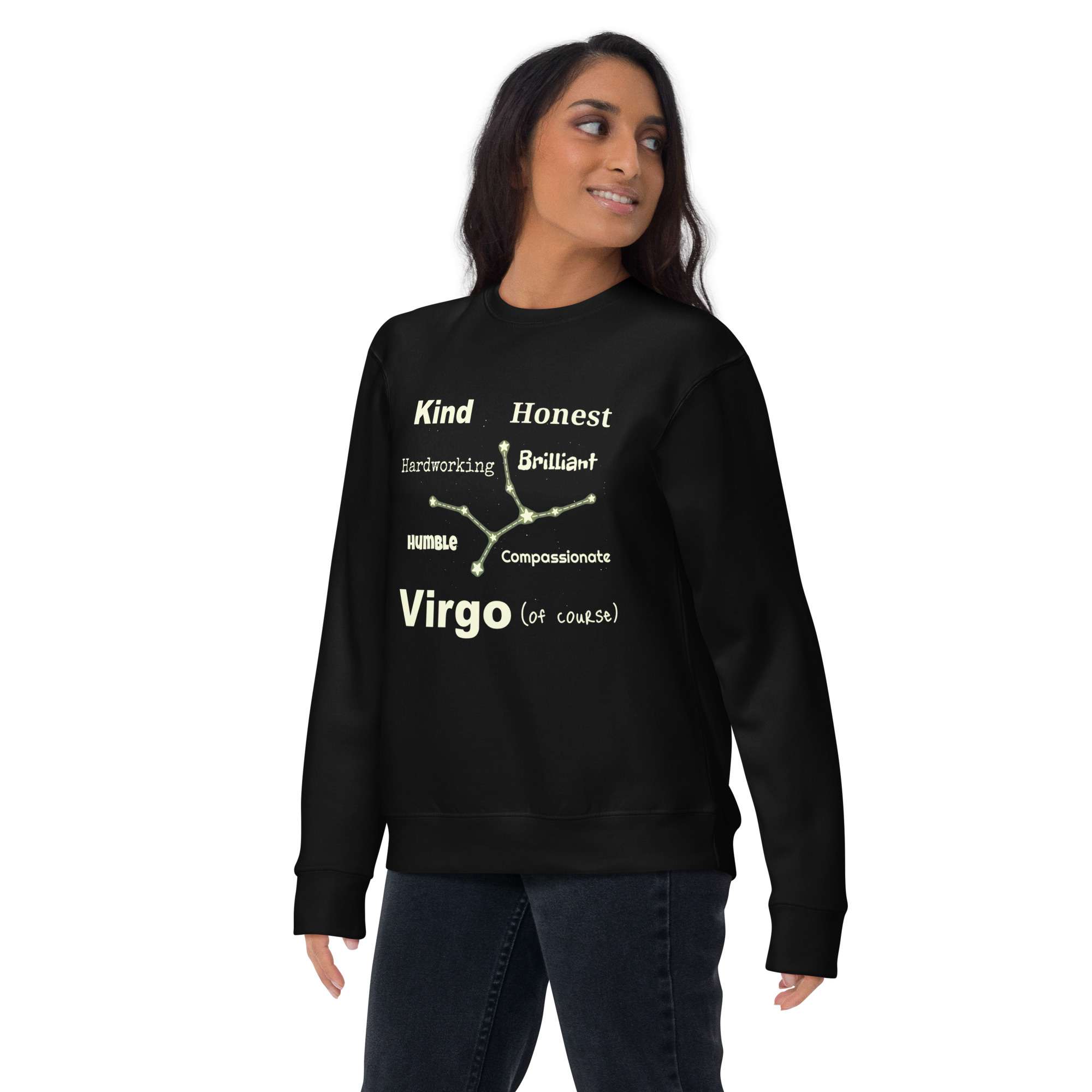 Virgo of Course (v2) Unisex Premium Sweatshirt