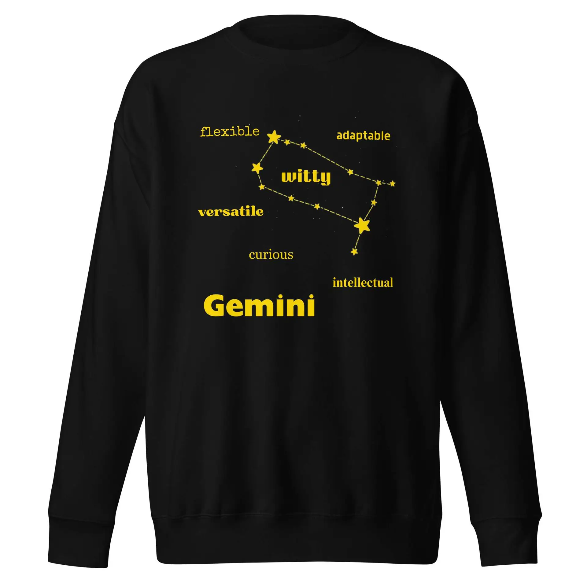 Gemini the Twins Unisex Premium Sweatshirt