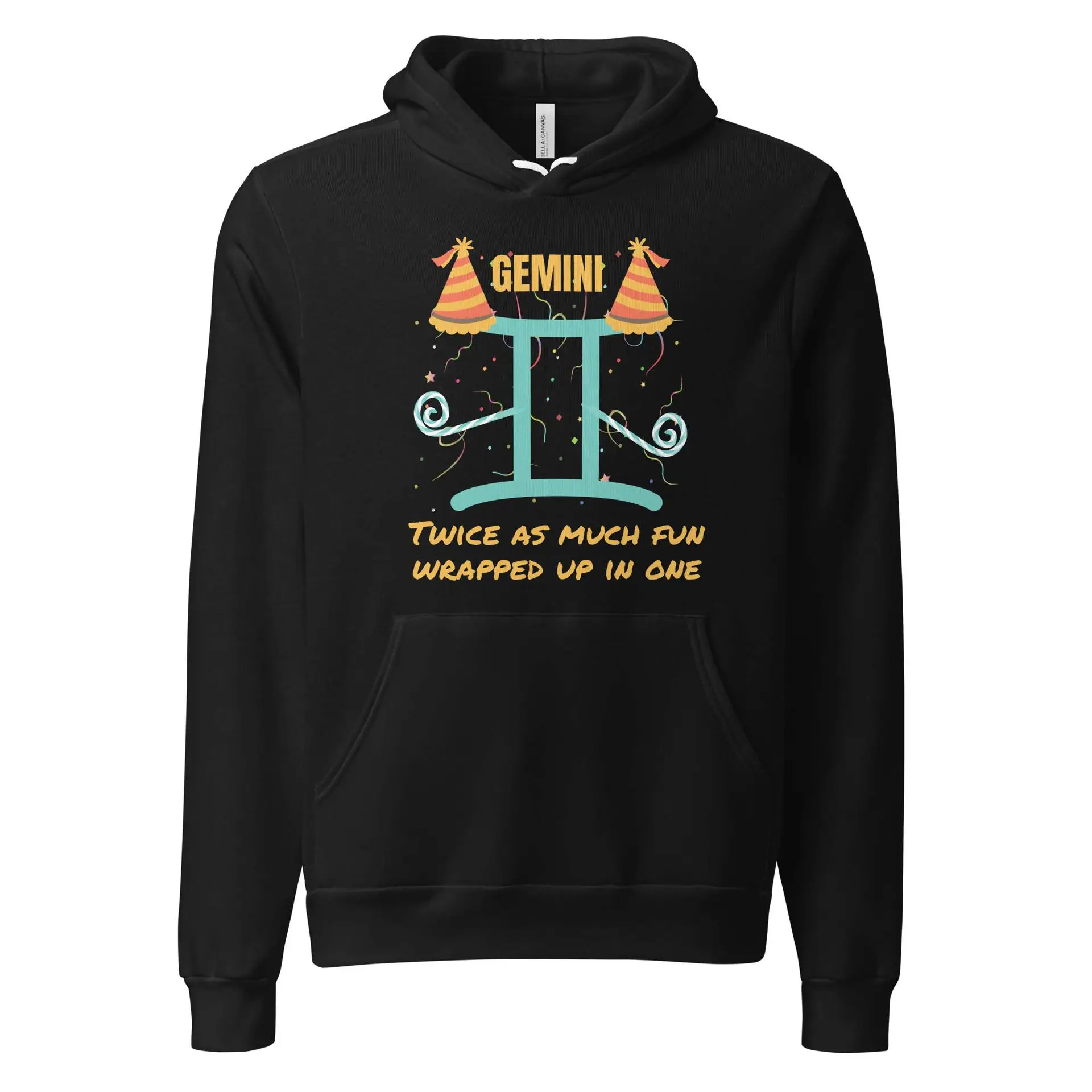 Gemini Twice as Much Fun Gemini Unisex hoodie