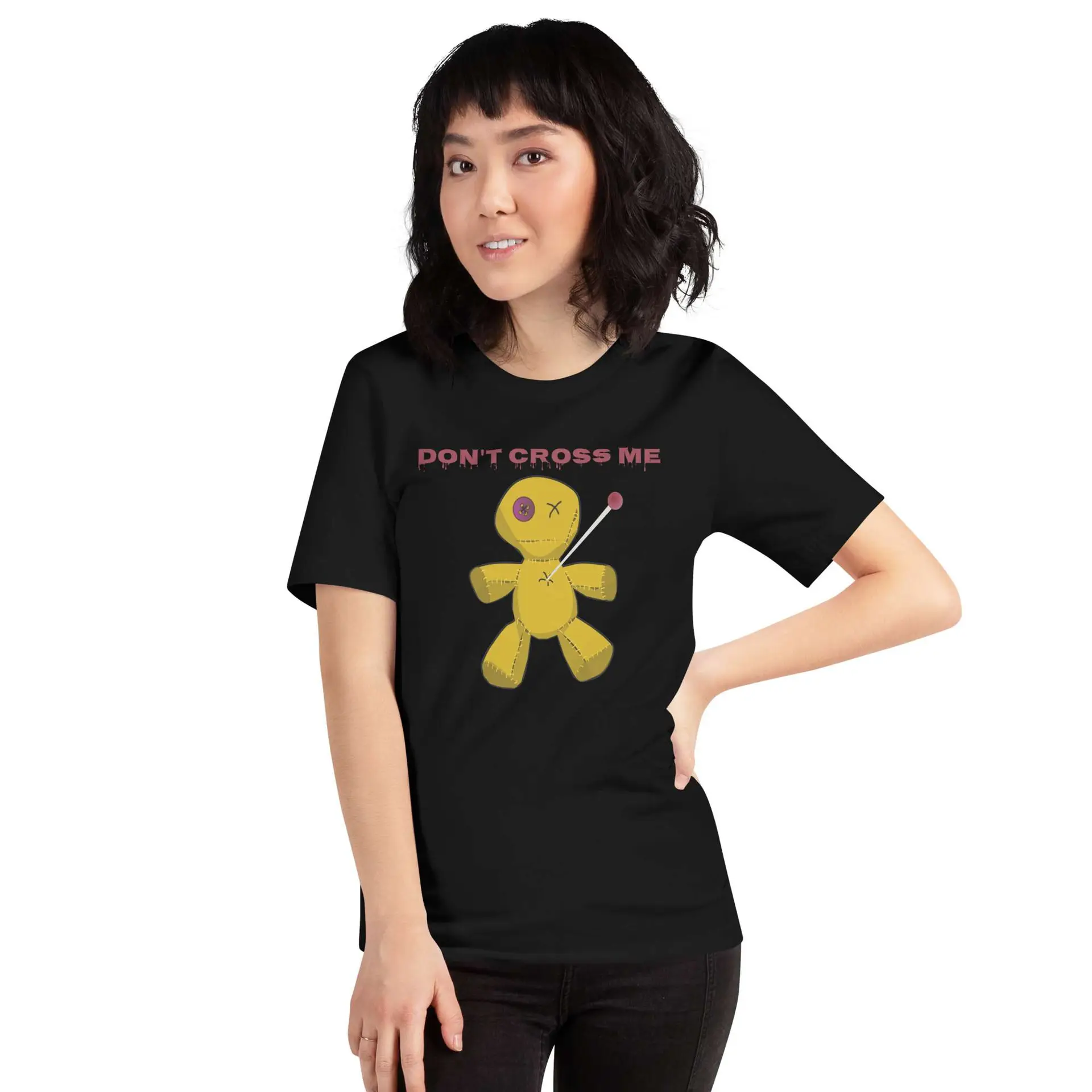 Voodoo Doll, Don't Cross Me Unisex t-shirt