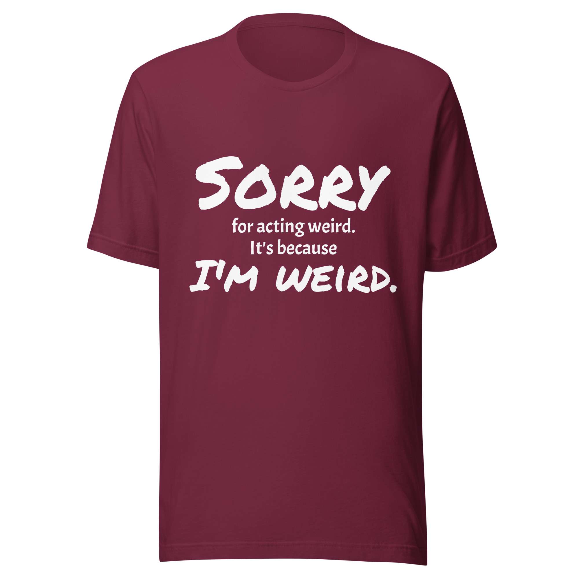 unisex-staple-t-shirt-maroon-front-6854b6f09b002.jpg
