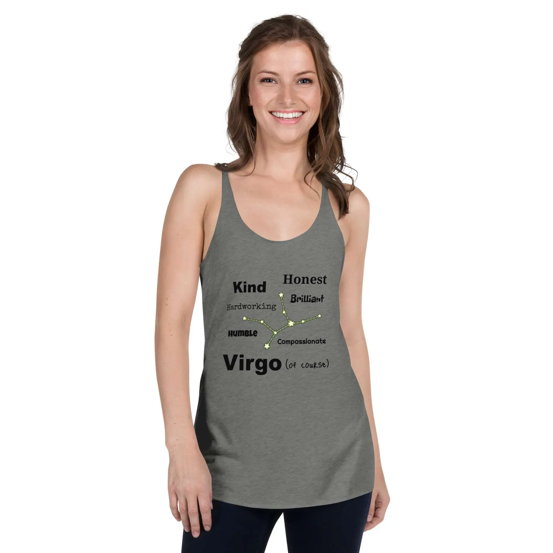 Virgo Of Course Women's Racerback Tank