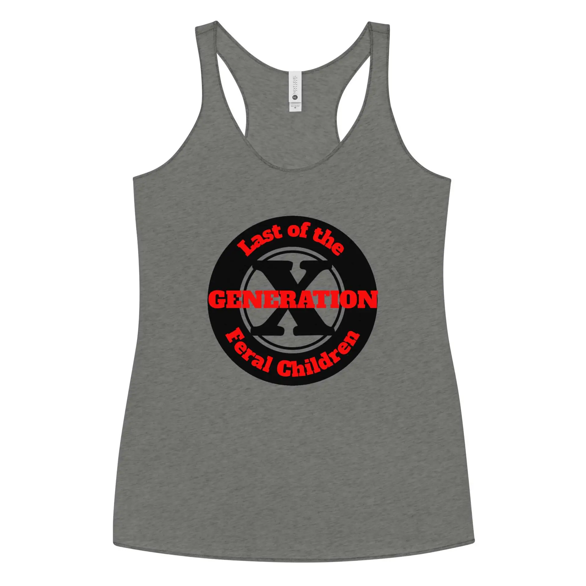 Gen X, Last of the Feral Children (v2) Women's Racerback Tank