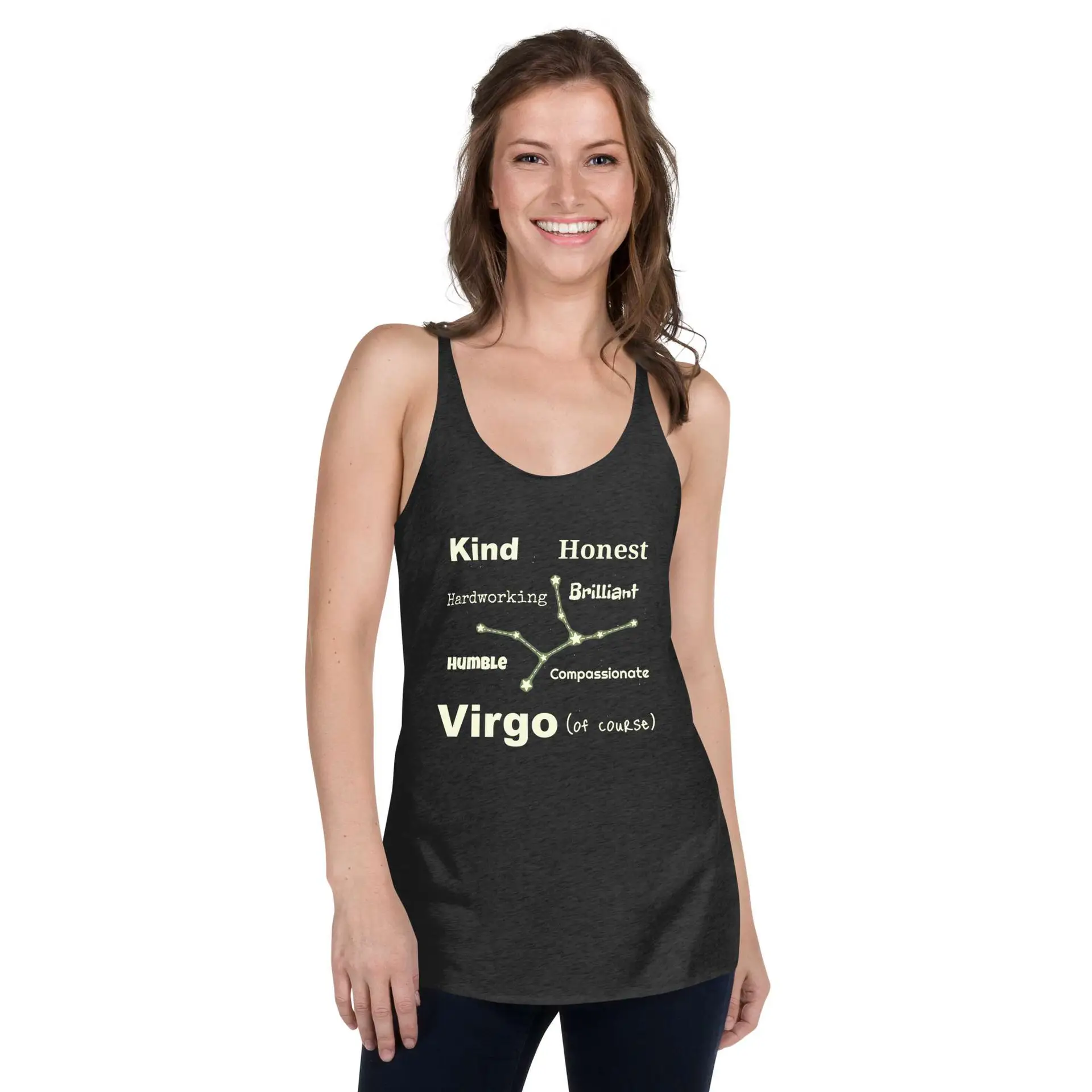 Virgo Of Course Women's Racerback Tank