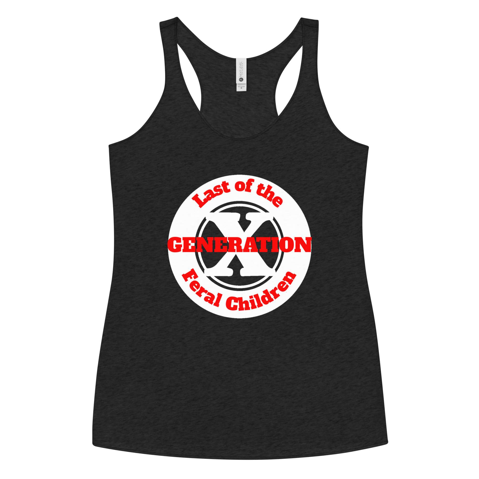 Gen X, Last of the Feral Children (v1) Women's Racerback Tank