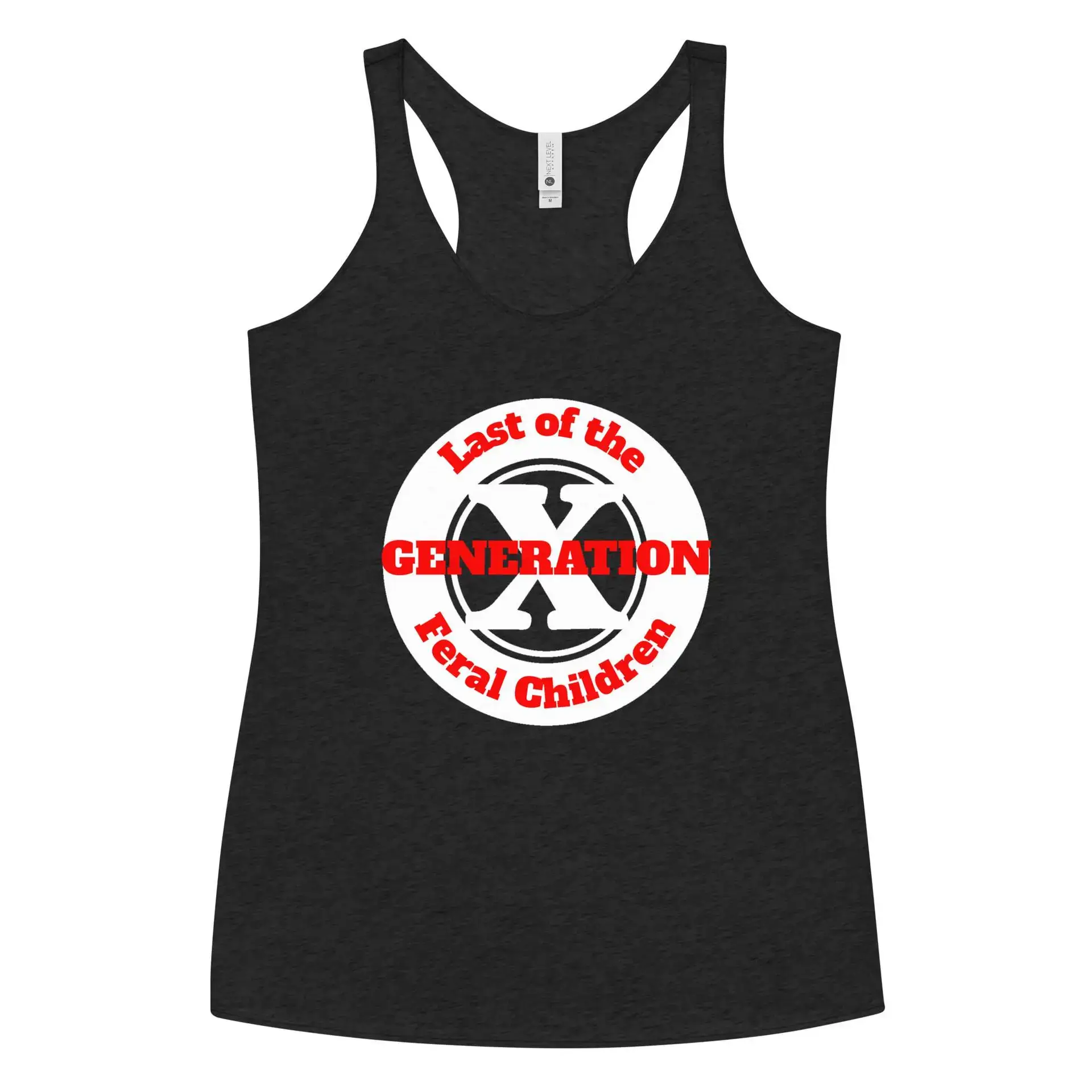 Gen X, Last of the Feral Children (v1) Women's Racerback Tank