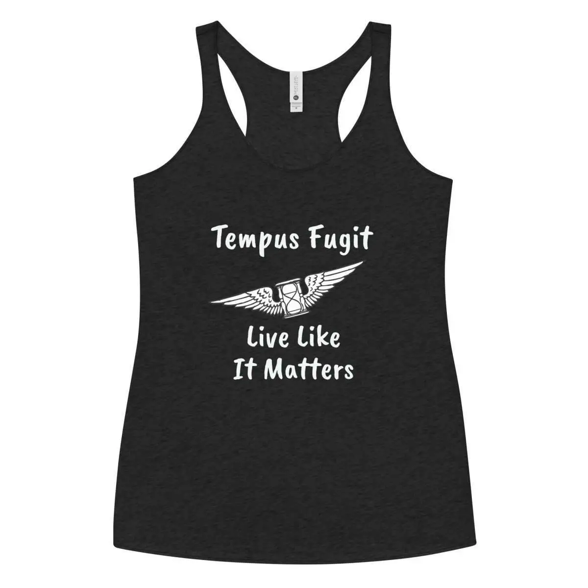 Tempus Fugit Live Like It Matters Women's Racerback Tank