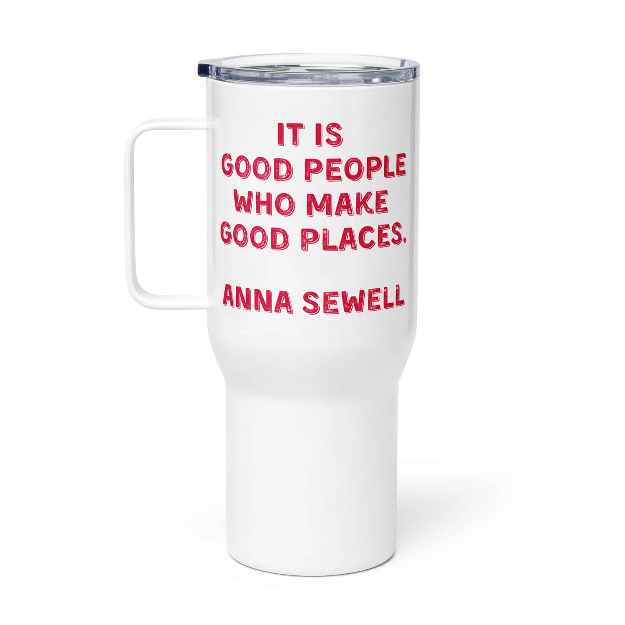 Good People Travel mug with a handle
