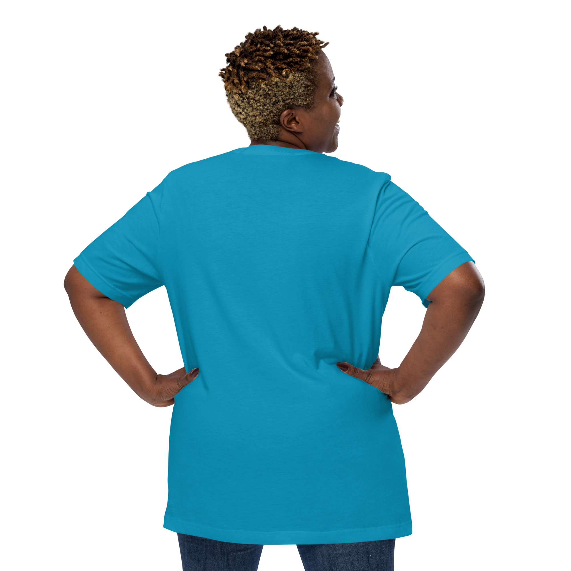Labyrinth Heart Labyrinth I Know the Path by Heart Unisex-staple-t-shirt-aqua-back-696280d5ab529