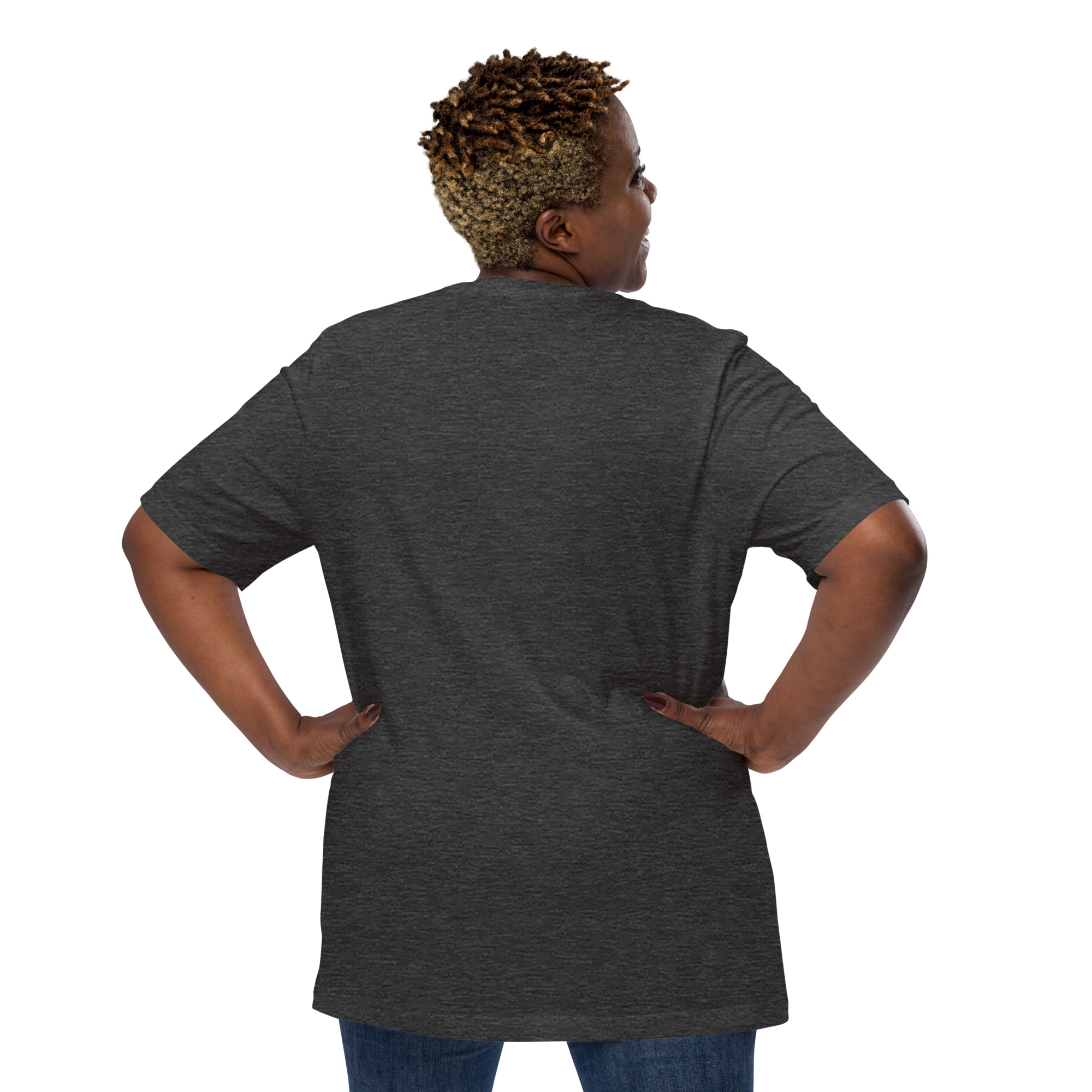 Labyrinth Heart Labyrinth I Know the Path by Heart Unisex-staple-t-shirt-dark-grey-heather-back-696280d5ab62a