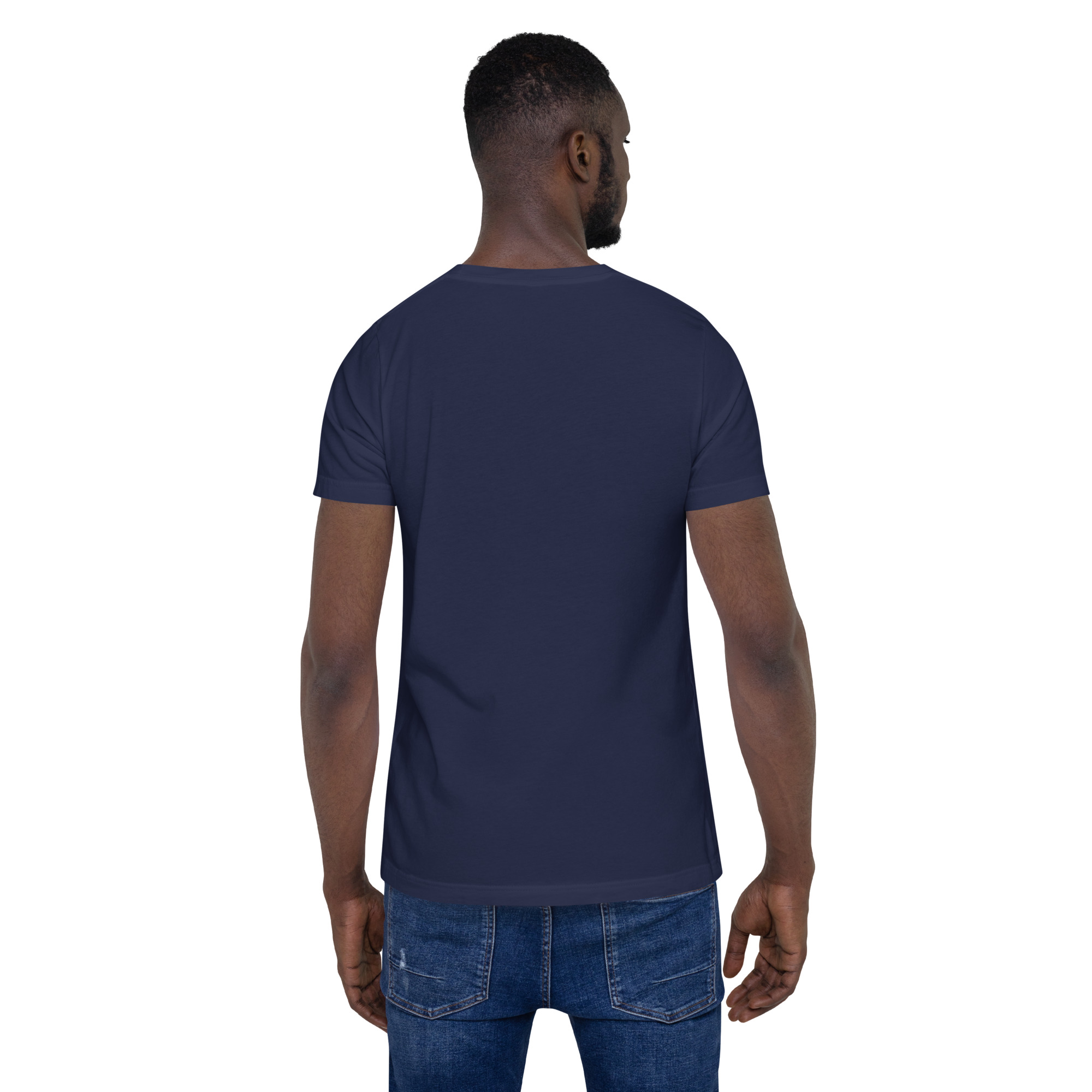 Labyrinth Heart Labyrinth I Know the Path by Heart Unisex-staple-t-shirt-navy-back-696280a851c69