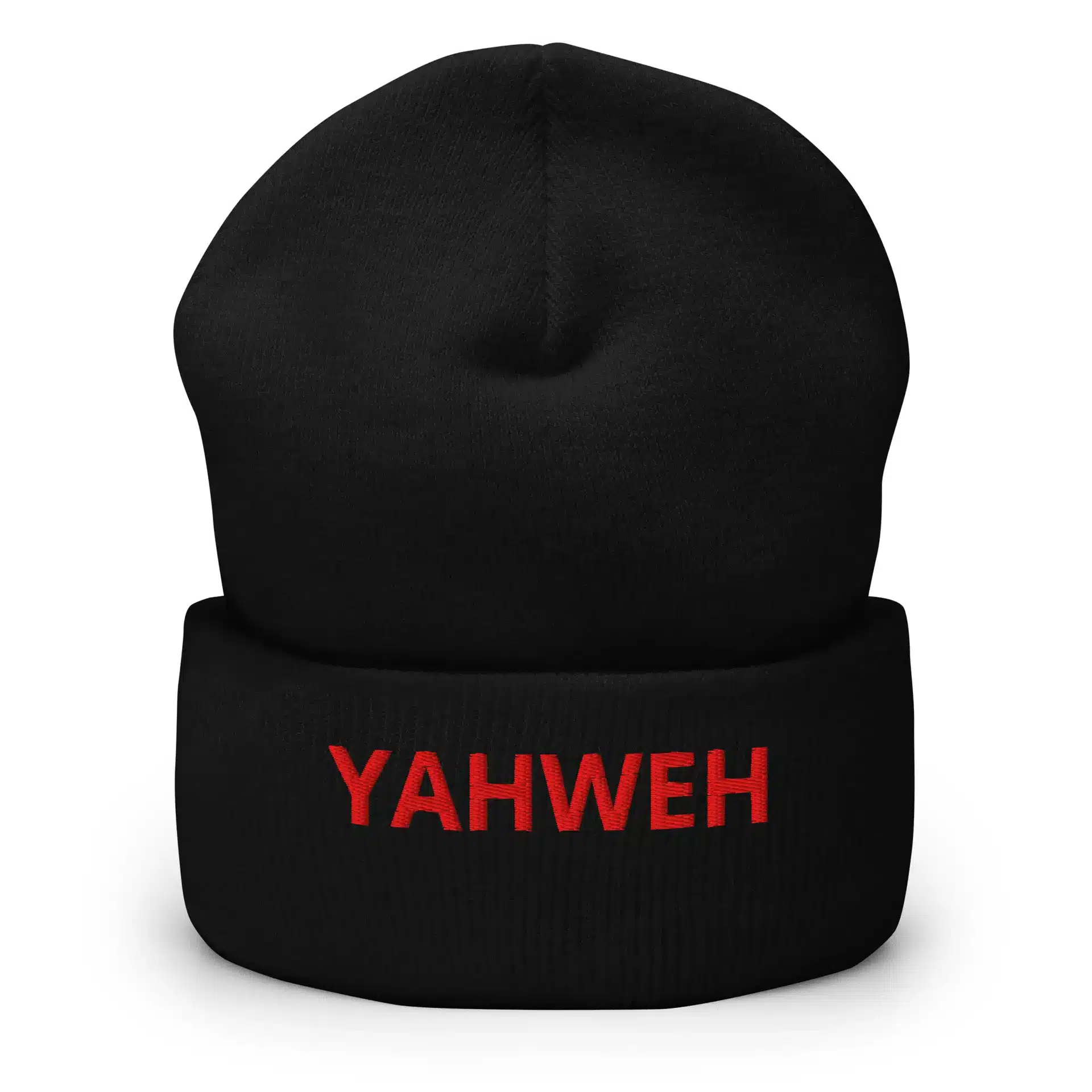 Yahweh Cuffed Beanie