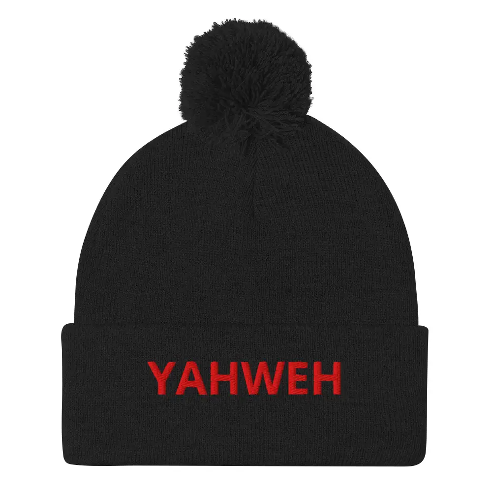 Yahweh Pom-Pom Beanie