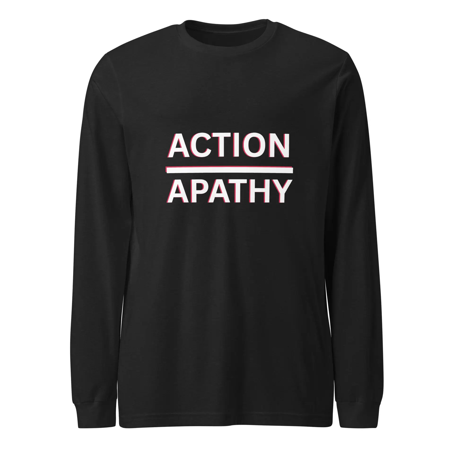 Action Over Apathy Unisex Long Sleeve Tee