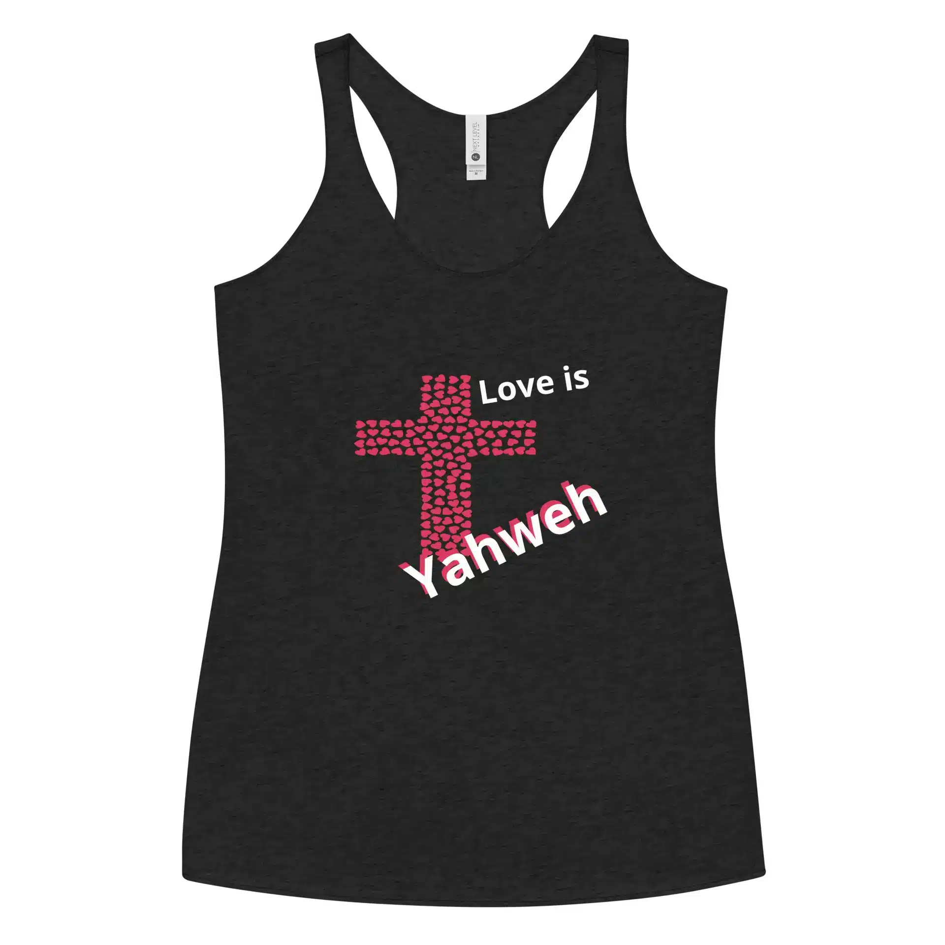 Love is Yahweh Women's Racerback Tank