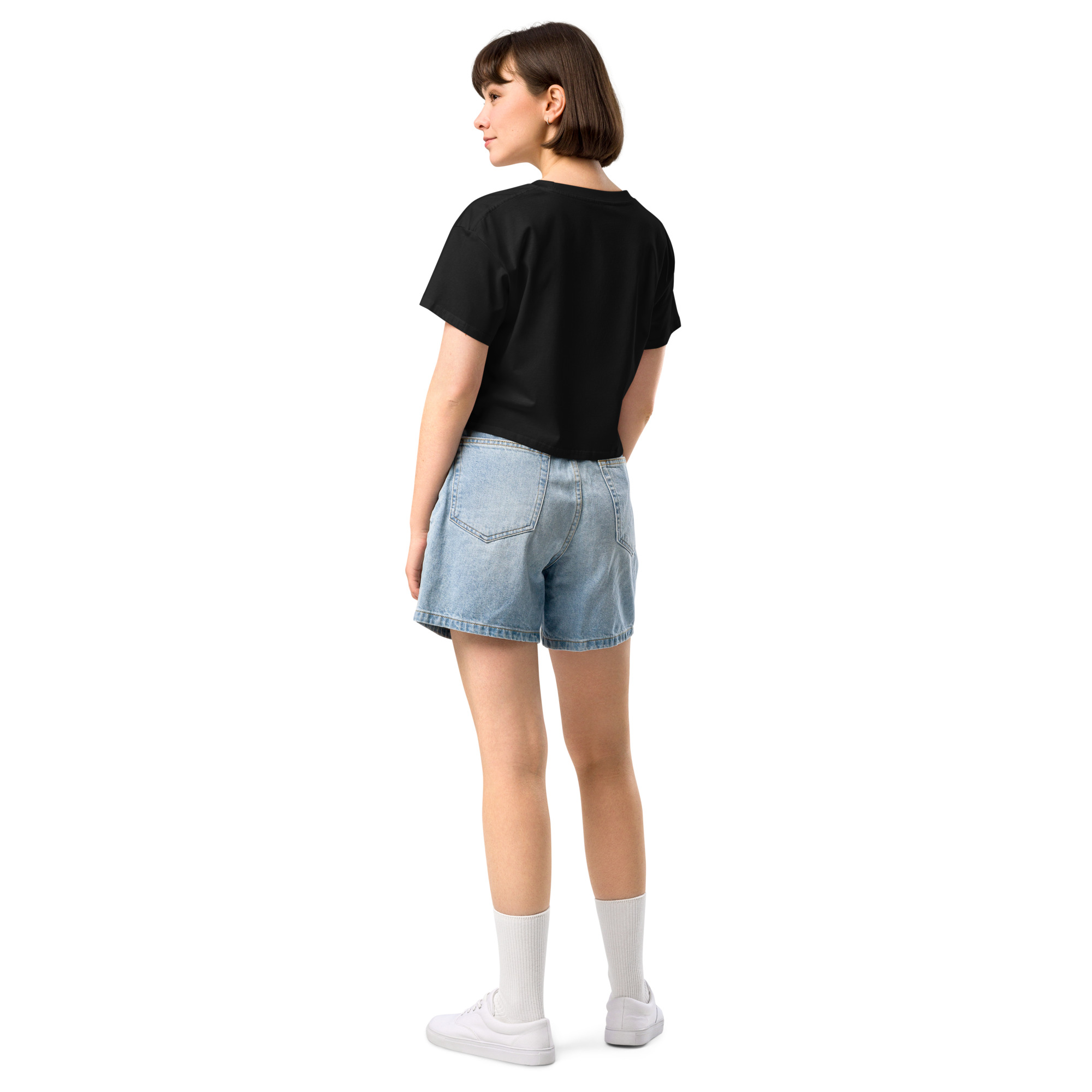 Forthright Female womens-crop-top-black-back-688d1f588bb8d