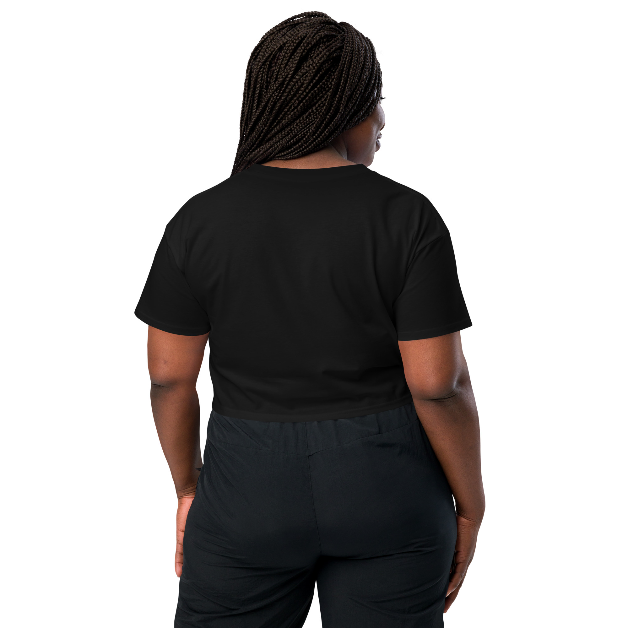 Forthright Female womens-crop-top-black-back-688d1f588bfdc