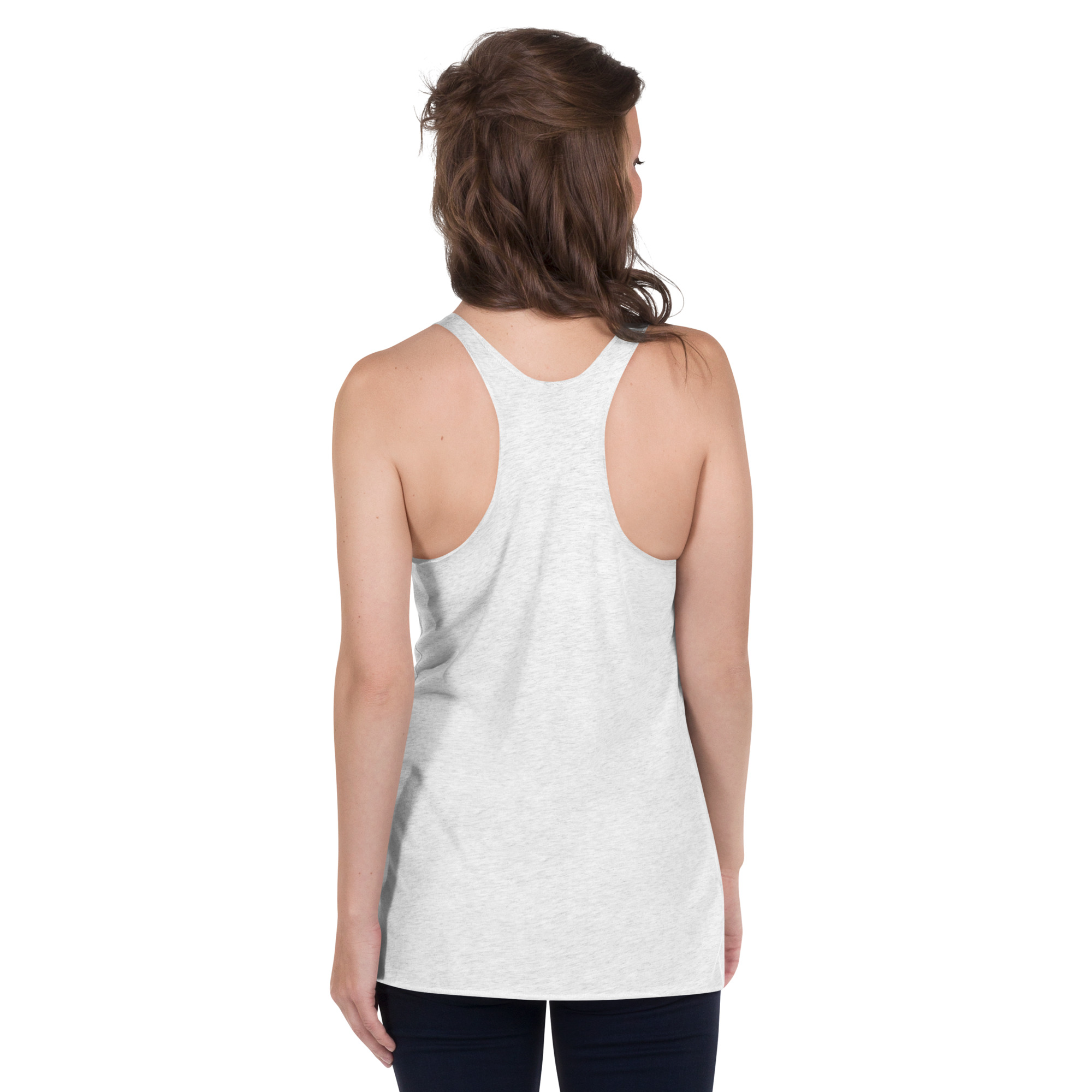 Forthright Female womens-racerback-tank-top-heather-white-back-688d26ae6152b